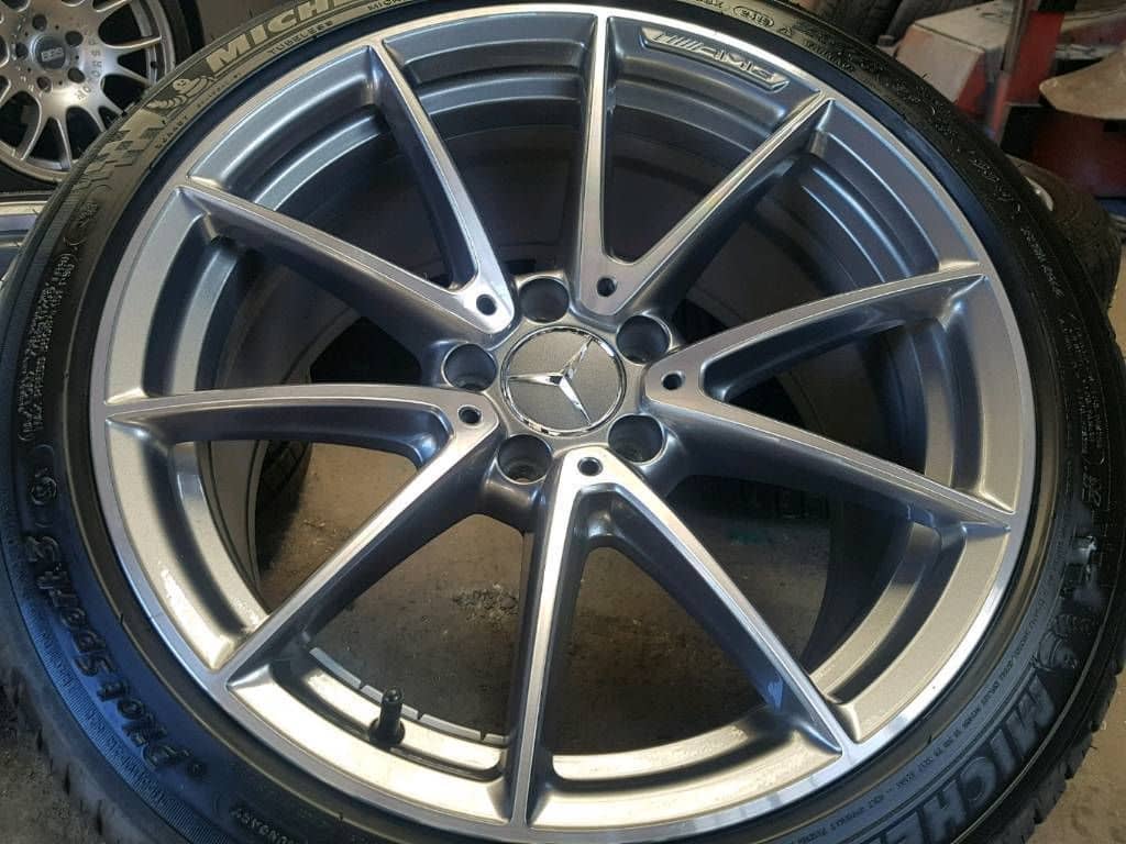 Wheels and Tires/Axles - C63 amg oem wheels - Used - 2018 to 2019 Mercedes-Benz C63 AMG - Fargo, NC 58102, United States
