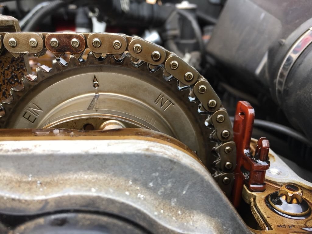 W212 timing outlet chain replacement