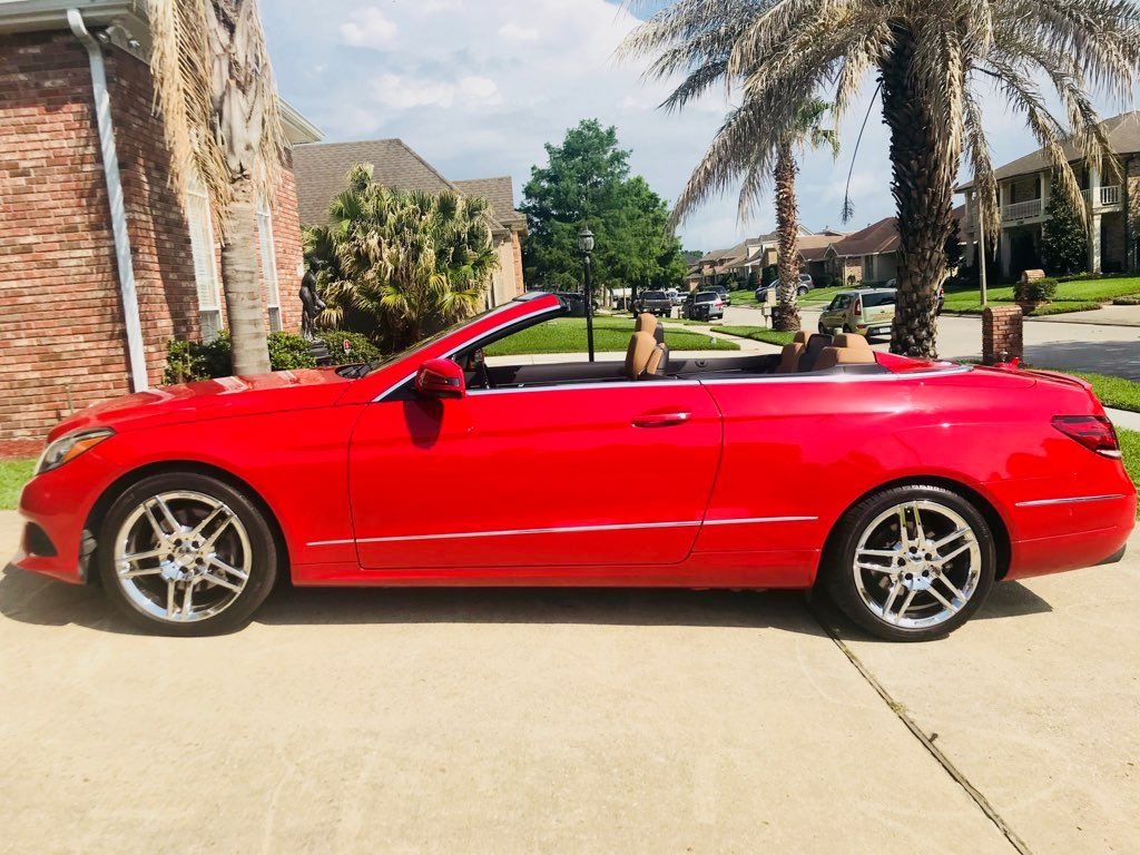 2014 Mercedes-Benz E350 - 2014 E35I0 convertible. Fully loaded, bumper to bumber warranty. - Used - VIN 00000000000000000 - 36,000 Miles - 6 cyl - 2WD - Convertible - Red - New Orleans, LA 70128, United States