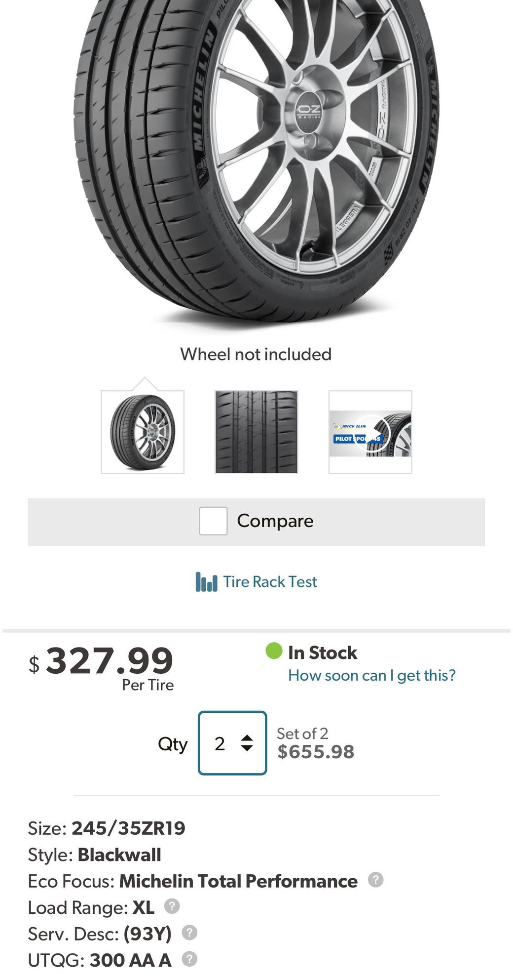 Wheels and Tires/Axles - ALMOST NEW 245/35R19 Michelin Pilot Sport 4s - Used - All Years Any Make All Models - Westchester, NY 10710, United States