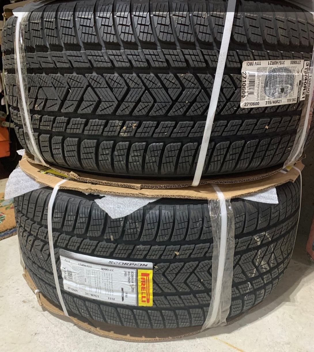 Wheels and Tires/Axles - Mercedes GLE - 21" OZ/Pirelli: Winter wheels/tires/tpms - Used - 2016 to 2020 Mercedes-Benz GLE43 AMG - Stratford, CT 06614, United States