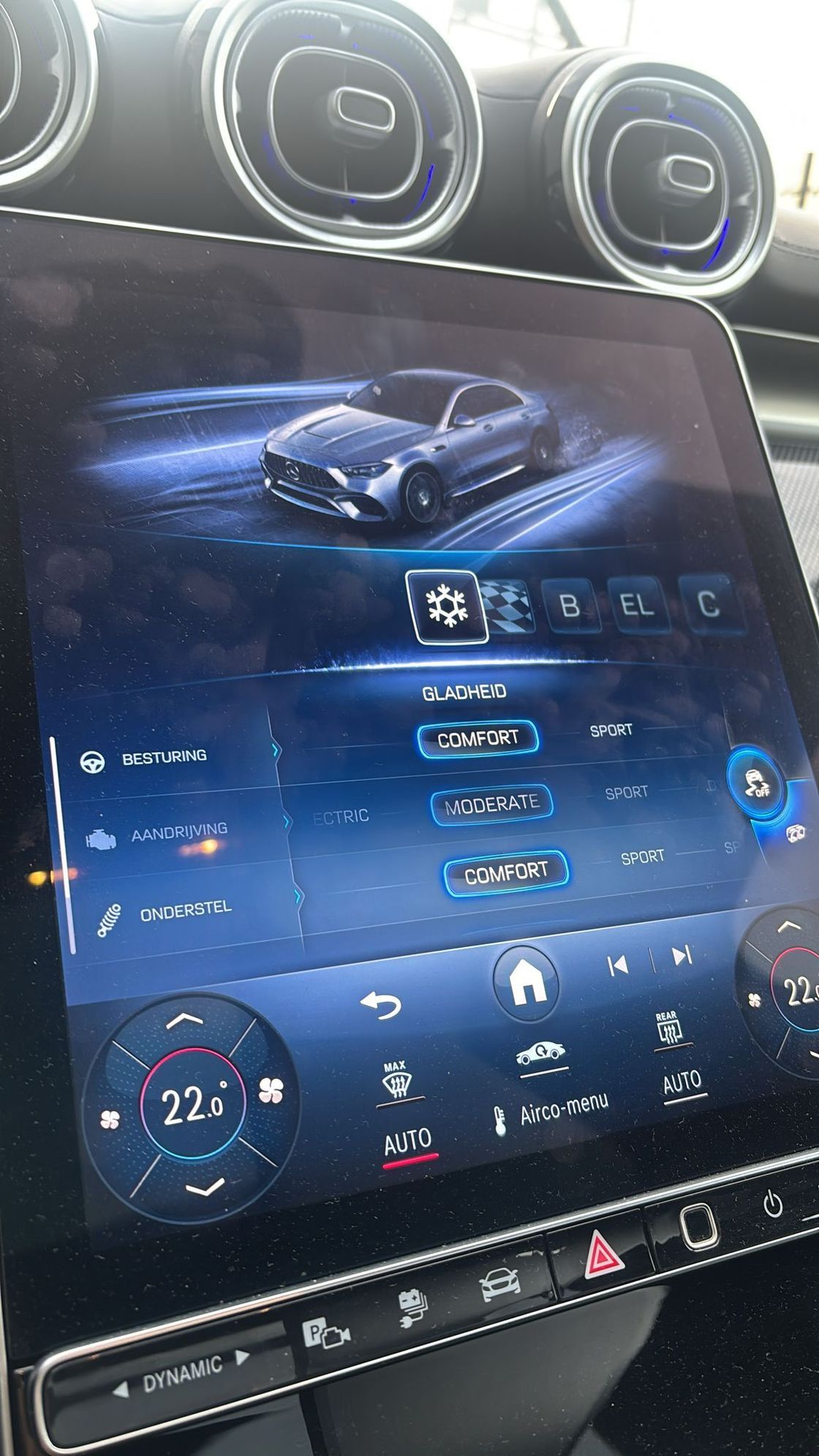 Snow mode, Race mode