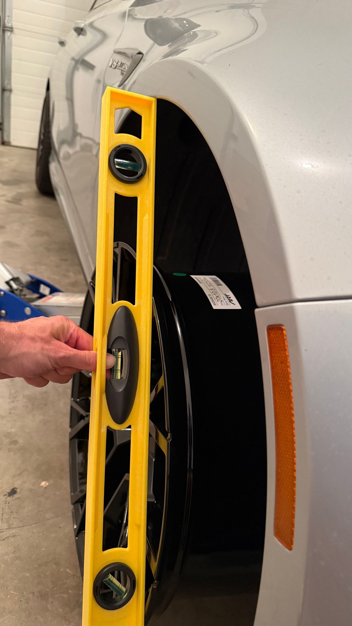 Fender poke looks same as current stock wheel setup below