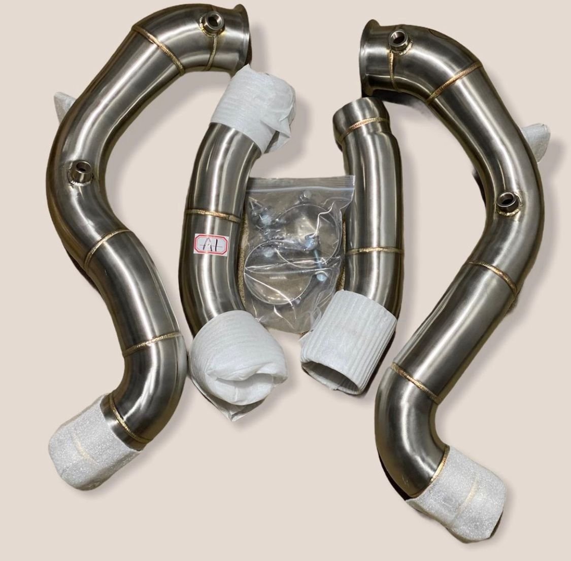 Engine - Exhaust - FS EMP C63/S AMG W205 Catless Downpipes - New - 2015 to 2020 Mercedes-Benz C63 AMG S - Cary, NC 27511, United States