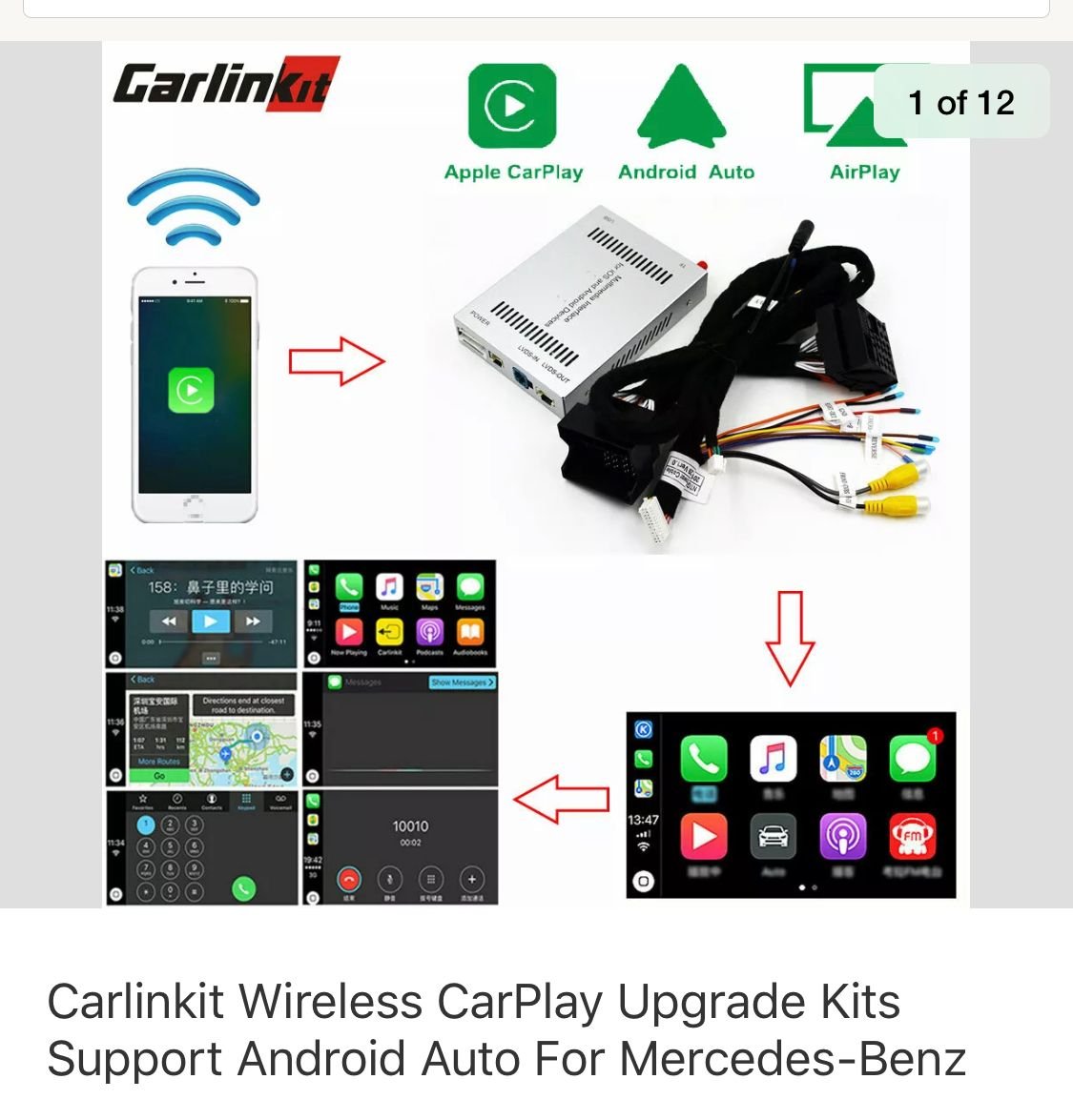 Carlinkit apple carplay обзор