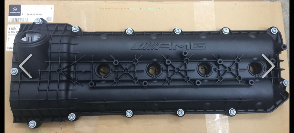 Miscellaneous - M156 valve cover, driver side (left), black plastic - New or Used - 2011 to 2015 Mercedes-Benz C63 AMG - Livonia, MI 48152, United States