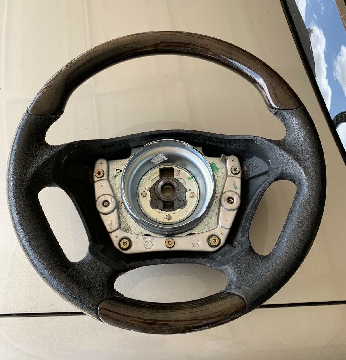 Interior/Upholstery - ML55 AMG Steering Wheel - Wood / Leather - Used - 2000 to 2003 Mercedes-Benz ML55 AMG - 2000 to 2003 Mercedes-Benz ML320 - 2000 to 2003 Mercedes-Benz ML430 - Richmond, TX 77469, United States