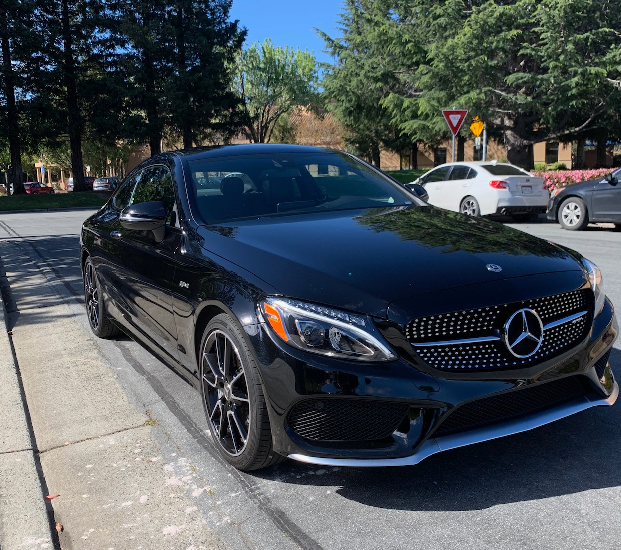 2018 Mercedes-Benz C43 AMG - 2018 C43 AMG Coupe - $685.84 per Month - Searching for Lease Transfer - Used - VIN WDDWJ6EB3JF662003 - 12,260 Miles - 4WD - Automatic - Coupe - Black - Cupertino, CA 95014, United States