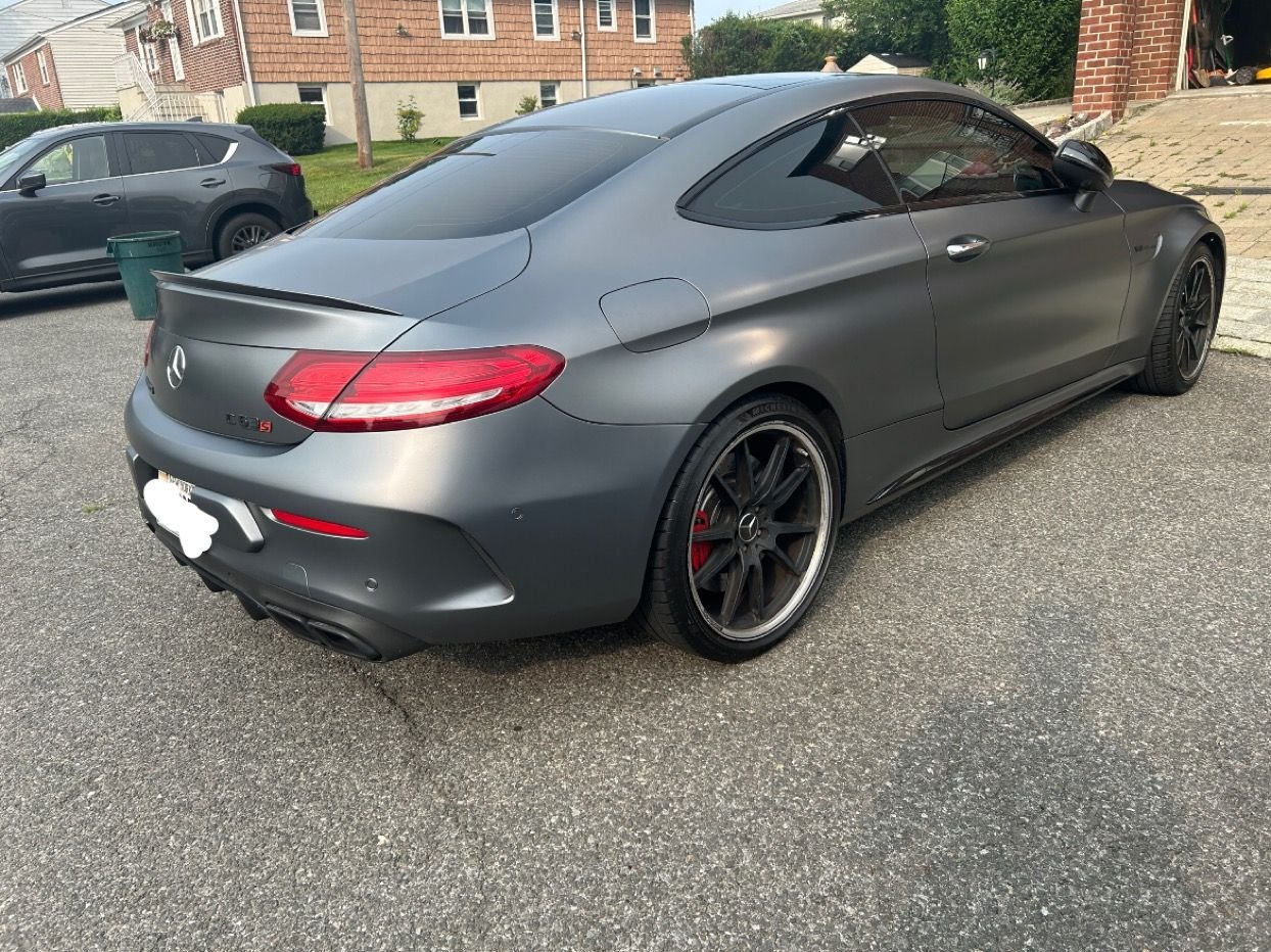 2018 Mercedes-Benz C63 AMG S - 2018 C63s for sale (all bids welcomed) - Used - VIN WDDWJ8HBOJF643027 - 56,500 Miles - 8 cyl - 2WD - Automatic - Coupe - Gray - New York, NY 10704, United States