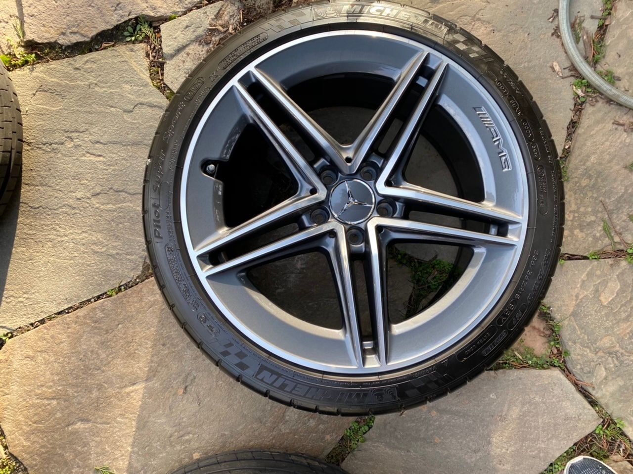 Wheels and Tires/Axles - C63 19" wheels, tires, tpms - Used - 2015 to 2020 Mercedes-Benz C63 AMG S - 2015 to 2020 Mercedes-Benz C63 AMG - Mclean, VA 22101, United States