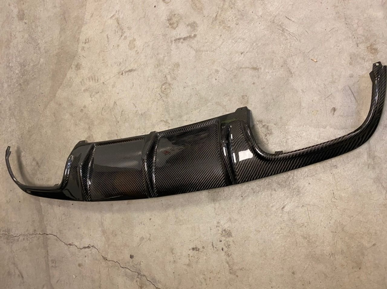 Exterior Body Parts - C63 W204 Carbon Fiber "small fin" diffuser - Used - 2009 to 2011 Mercedes-Benz C63 AMG - Napa, CA 94558-1119, United States
