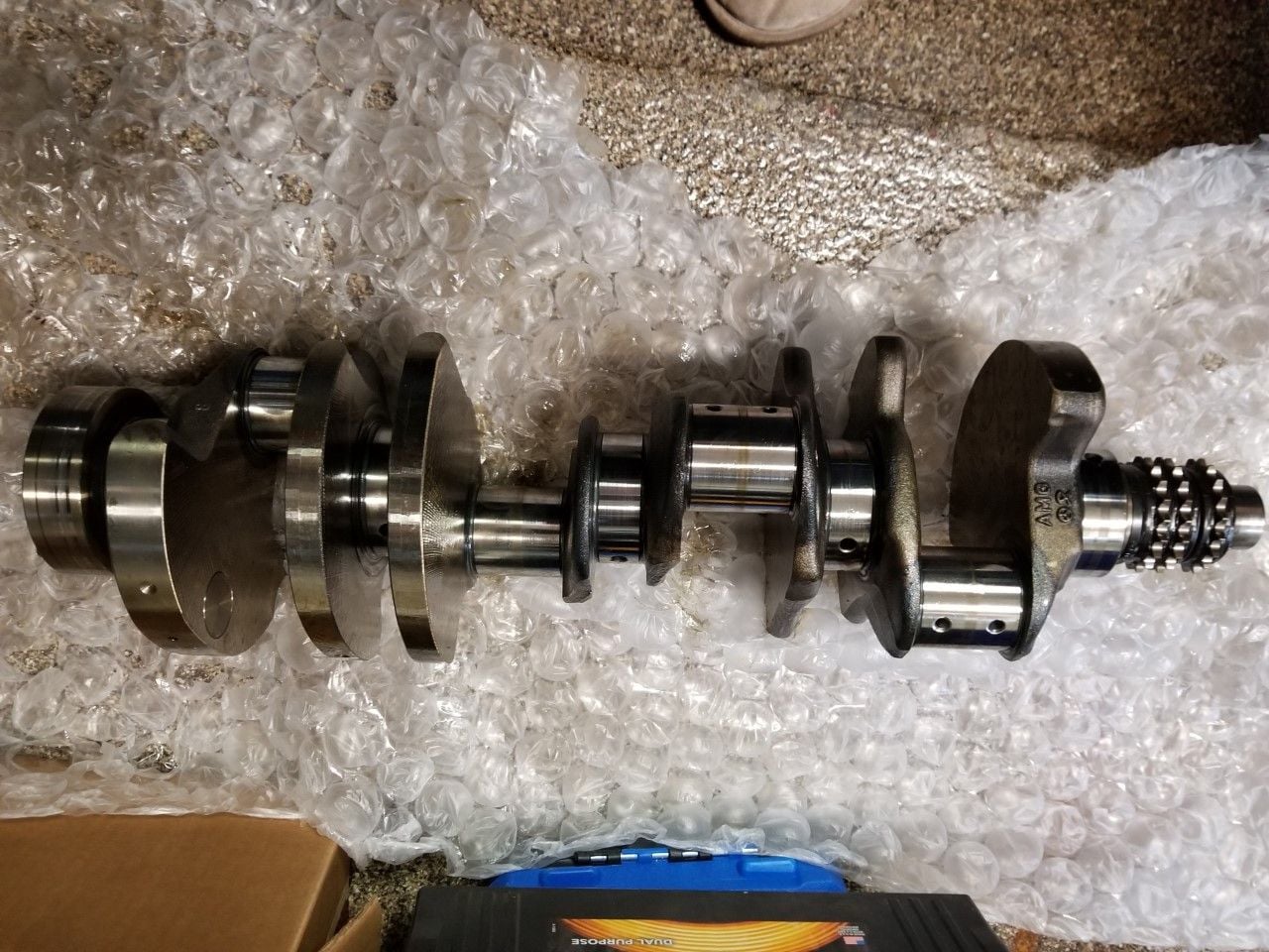 Engine - Internals - 03-06 M113K cranksahft for E55,CL55, CLS55, S55, SL55 and G55 - Used - 2003 to 2006 Mercedes-Benz E55 AMG - Sugar Land, TX 77479, United States