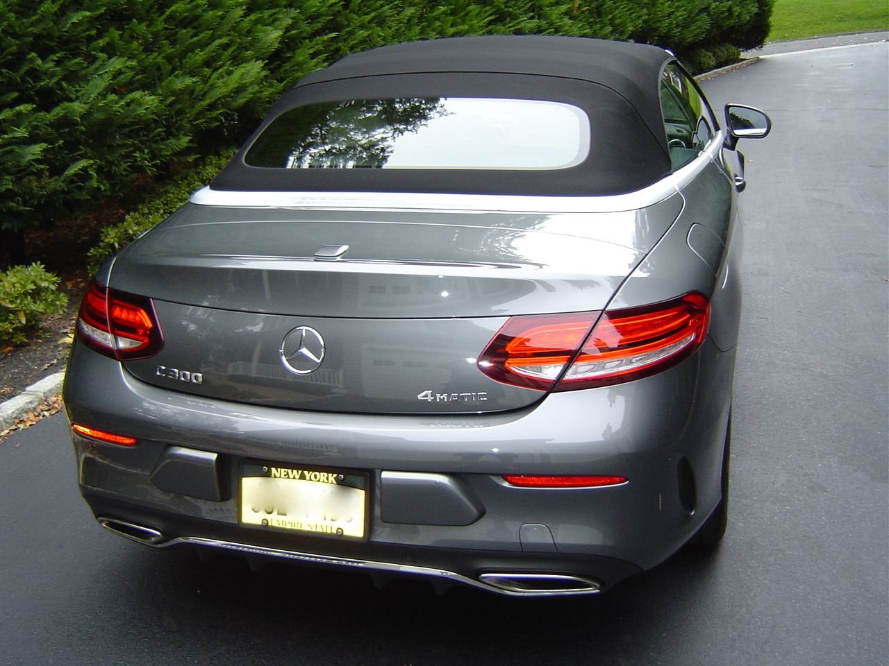 2019 Mercedes-Benz C300 - LEASE TAKE OVER - 2019 MB C300 4MATIC Convertible - Used - VIN WDDWK8EB4KF905702 - 4,200 Miles - 4 cyl - AWD - Automatic - Convertible - Gray - Huntington, NY 11743, United States