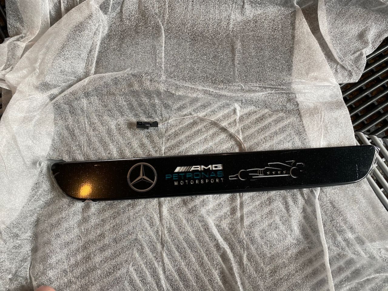 Miscellaneous - Mercedes AMG Door Illuminated Door Sill Panels Front Set Formula 1 A2056804011 - New - Olathe, KS 66062, United States