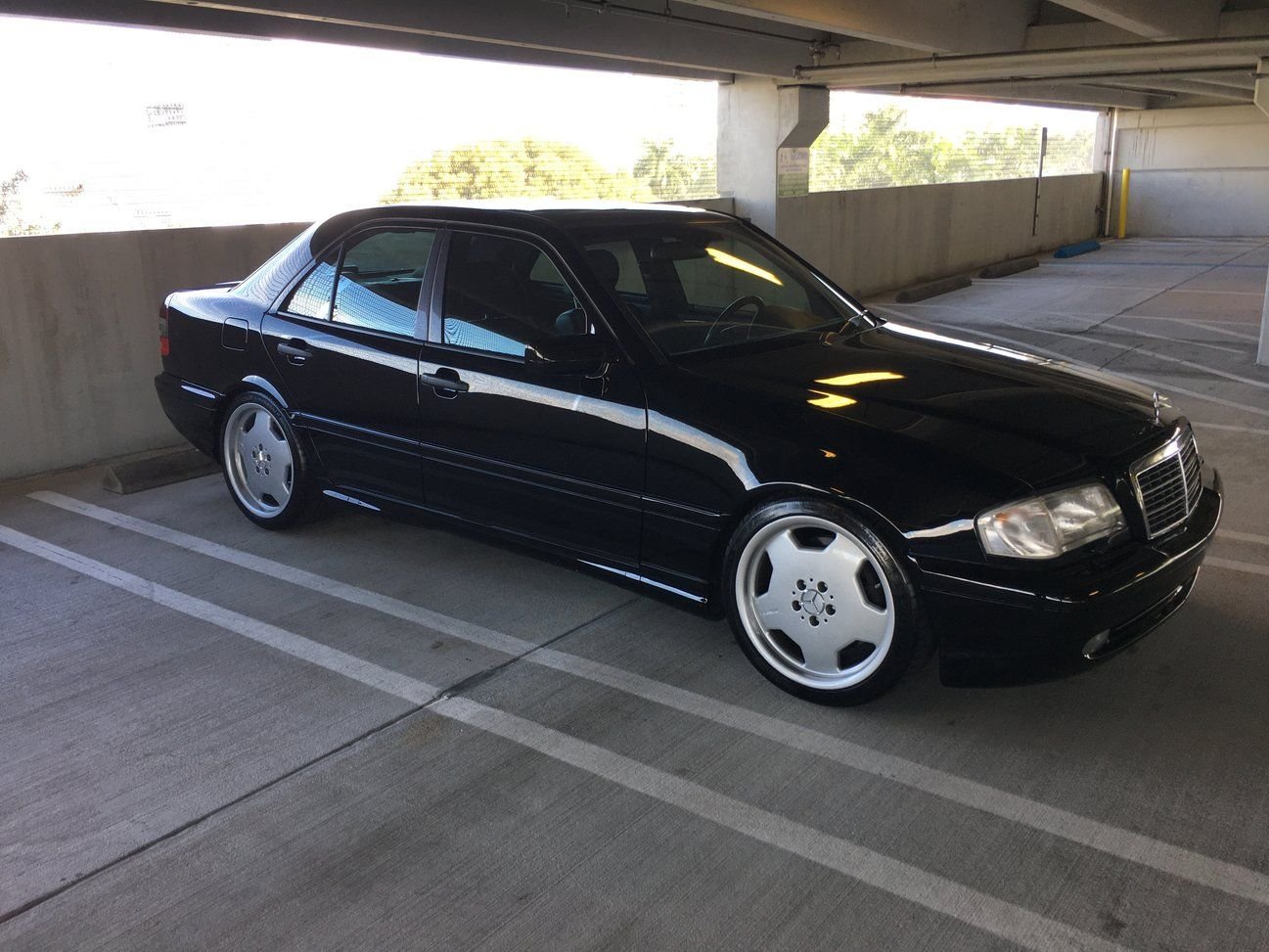 1998 Mercedes-Benz C43 AMG - 1998 AMG C43 - One Long Time Owner before me 39K miles - California Car - Used - VIN WDBHA33G8WF742063 - 39,712 Miles - 8 cyl - 2WD - Automatic - Sedan - Black - Miami, FL 33166, United States