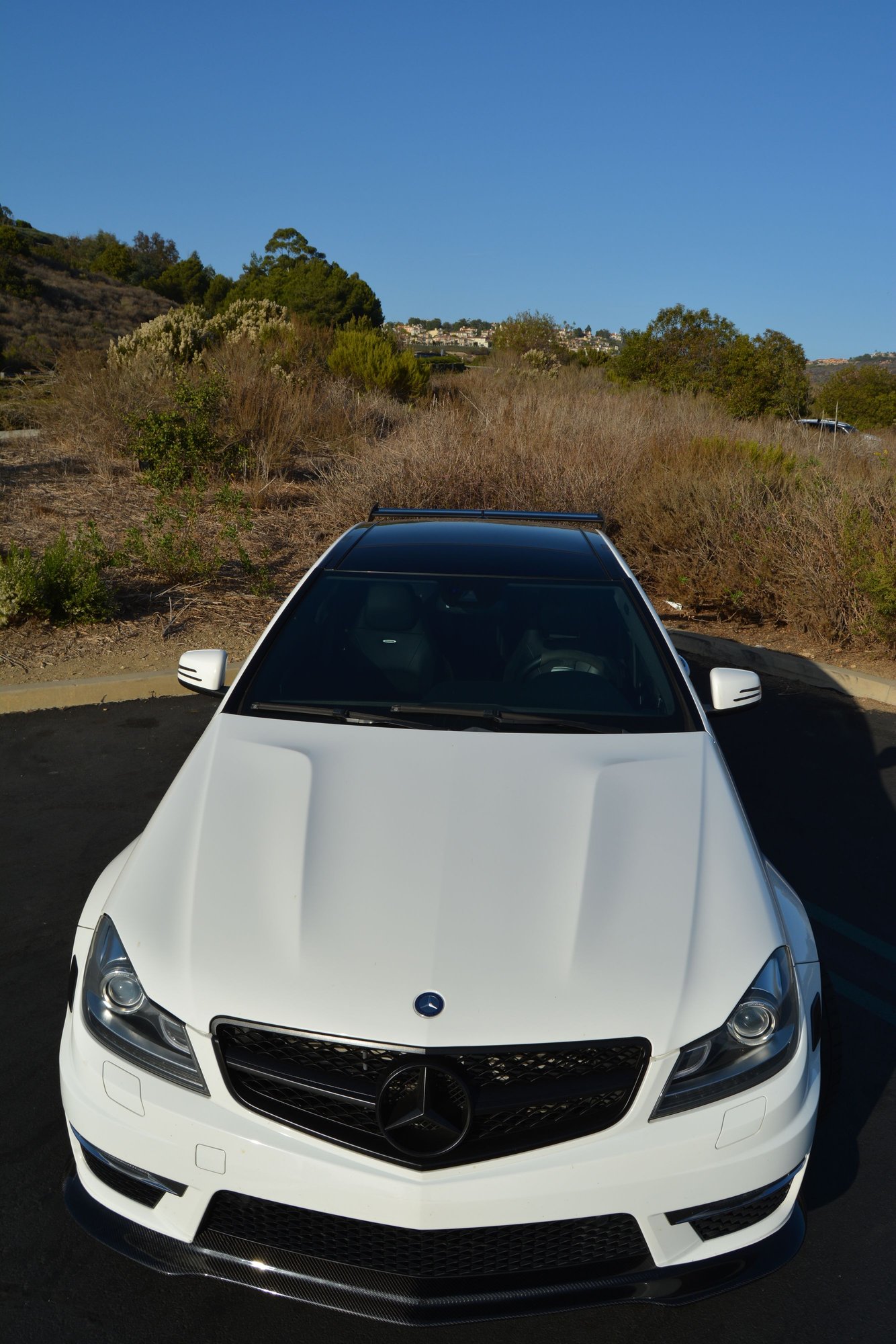 2013 Mercedes-Benz C63 AMG - C63 coupe 53kmiles P31 with LSD - Used - VIN WDDGJ7HB4DG051093 - 53,000 Miles - 8 cyl - 2WD - Automatic - Coupe - White - Irvine, CA 92612, United States