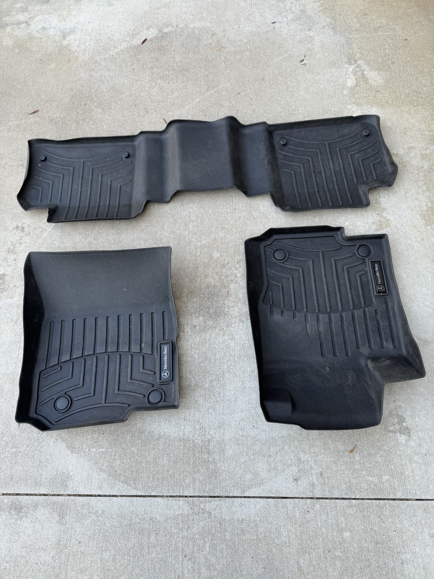 Interior/Upholstery - Heavy Duty / All Weather rubber mats for GLS63 ($200+ new) - Used - Riverside, CA 92508, United States