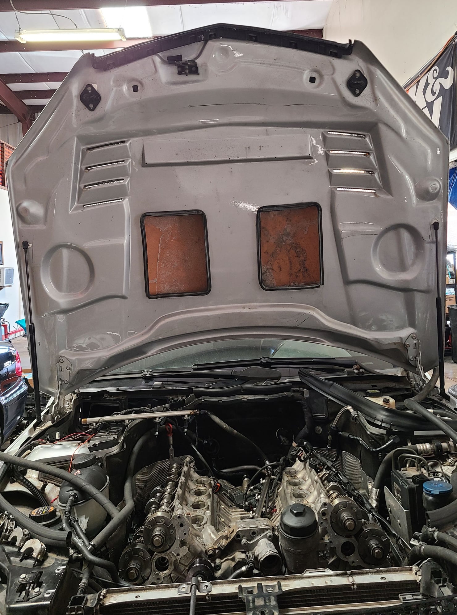 Exterior Body Parts - M156 Custom Carbon Fiber Hood - Used - 2009 to 2015 Mercedes-Benz C63 AMG - Katy, TX 77449, United States