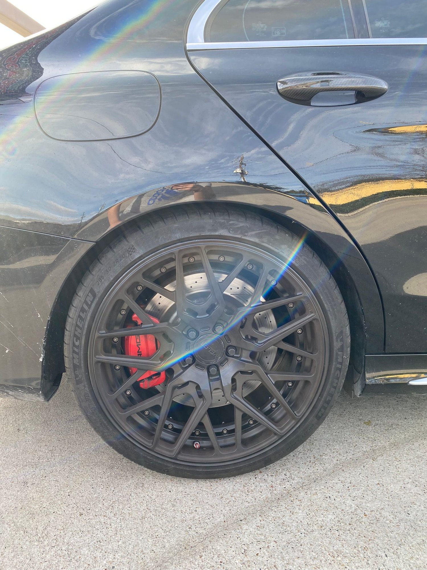 Wheels and Tires/Axles - 20" Mercedes C63s C63 AMG sedan Velos VLS07 forged black concave with PS4s tires - New - 2015 to 2022 Mercedes-Benz C63 AMG S - Rowlett, TX 75088, United States