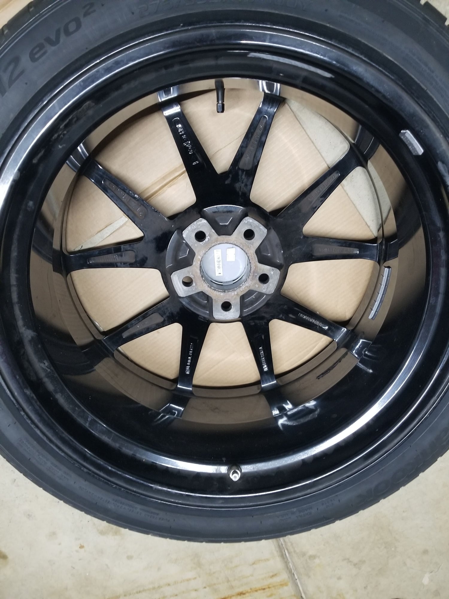 Wheels and Tires/Axles - 4 Staggered 19" Wheel and Tire Set From C63 Amg Mercedes - Used - 2007 to 2015 Mercedes-Benz C63 AMG - Schaumburg, IL 60193, United States