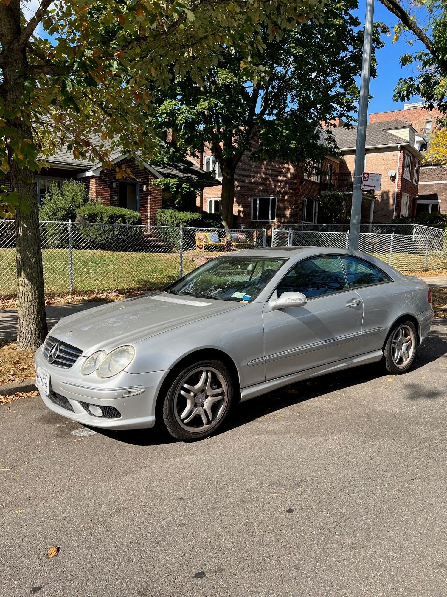 2003 Mercedes-Benz CLK55 AMG - FS: 2003 Mercedes-Benz CLK 55 AMG - Used - VIN WDBTJ76HX3F039419 - 124,000 Miles - 8 cyl - 2WD - Automatic - Coupe - Silver - Brooklyn, NY 11229, United States