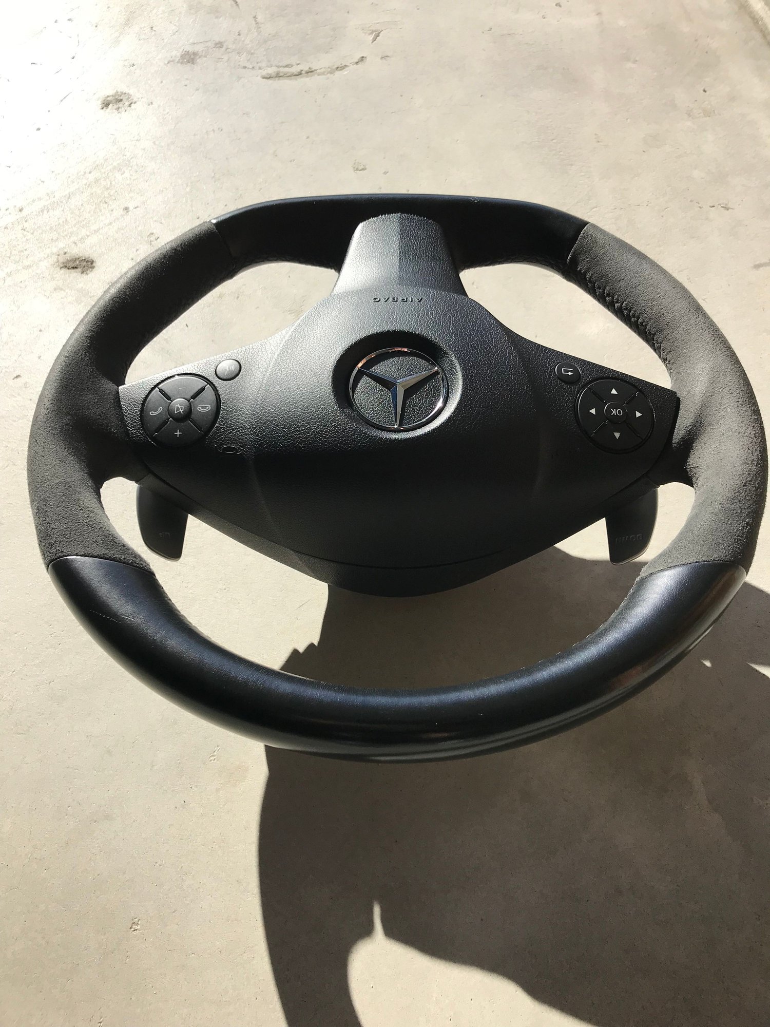 Interior/Upholstery - C63 W204 P30 Performance Steering Wheel - Used - 2008 to 2011 Mercedes-Benz C63 AMG - Palm Springs, CA 92240, United States