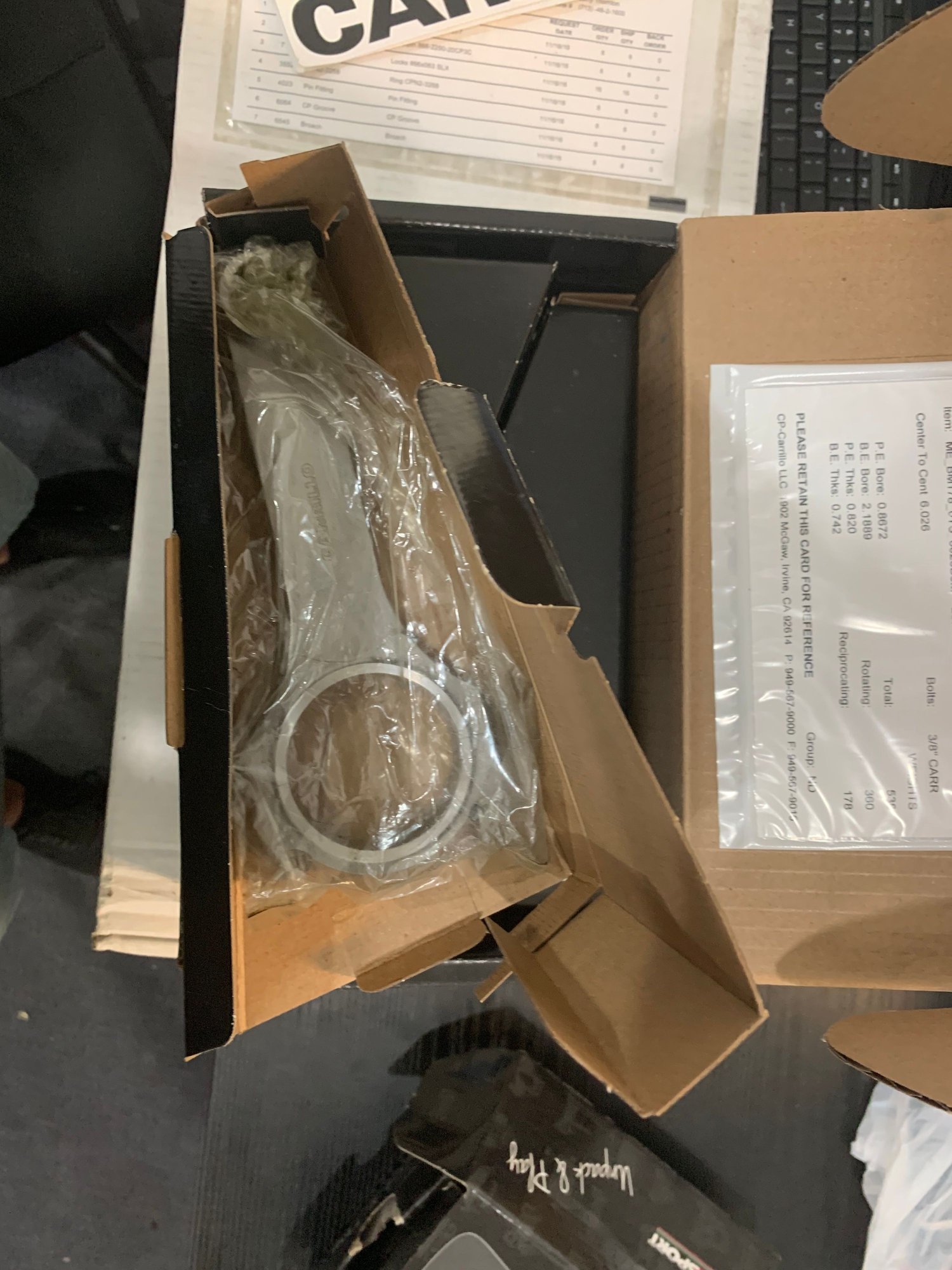 Engine - Internals - M178 Rods and Pistons - New - 2015 to 2018 Any Make All Models - Houston, TX 77459, United States