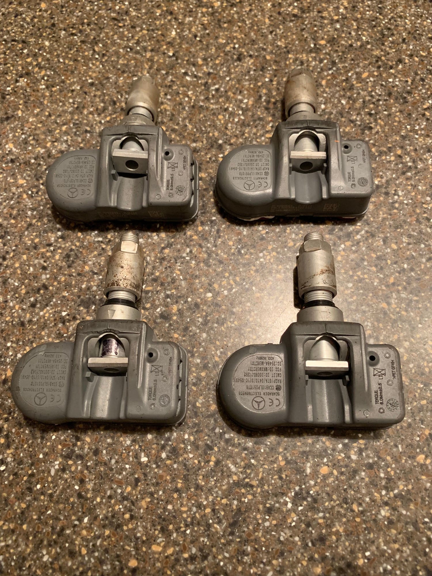 Wheels and Tires/Axles - FS OEM MERCEDES BENZ TPMS SENSORS - Used - All Years Mercedes-Benz All Models - Geneva, IL 60134, United States