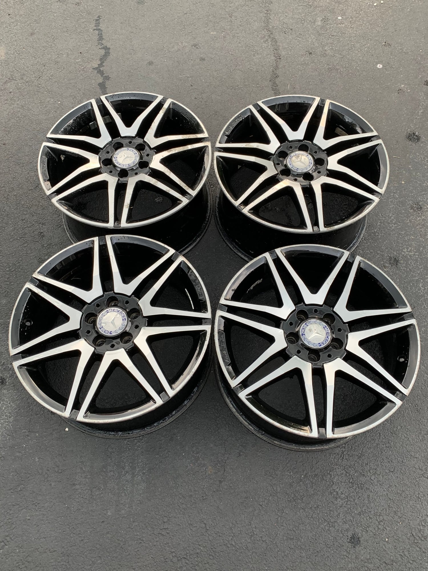 Wheels and Tires/Axles - FS 18" Staggered  COMPETITION PKG Wheels - Used - All Years Mercedes-Benz All Models - Geneva, IL 60134, United States