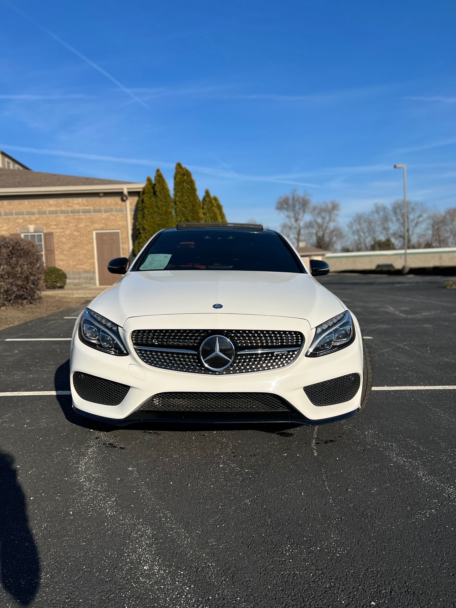 2017 Mercedes-Benz C43 AMG - 2017 Mercedes Benz C43 AMG premium level 4 - Used - VIN 55SWF6EB7HU192647 - 63,250 Miles - 6 cyl - AWD - Automatic - Sedan - White - Louisville, KY 40299, United States