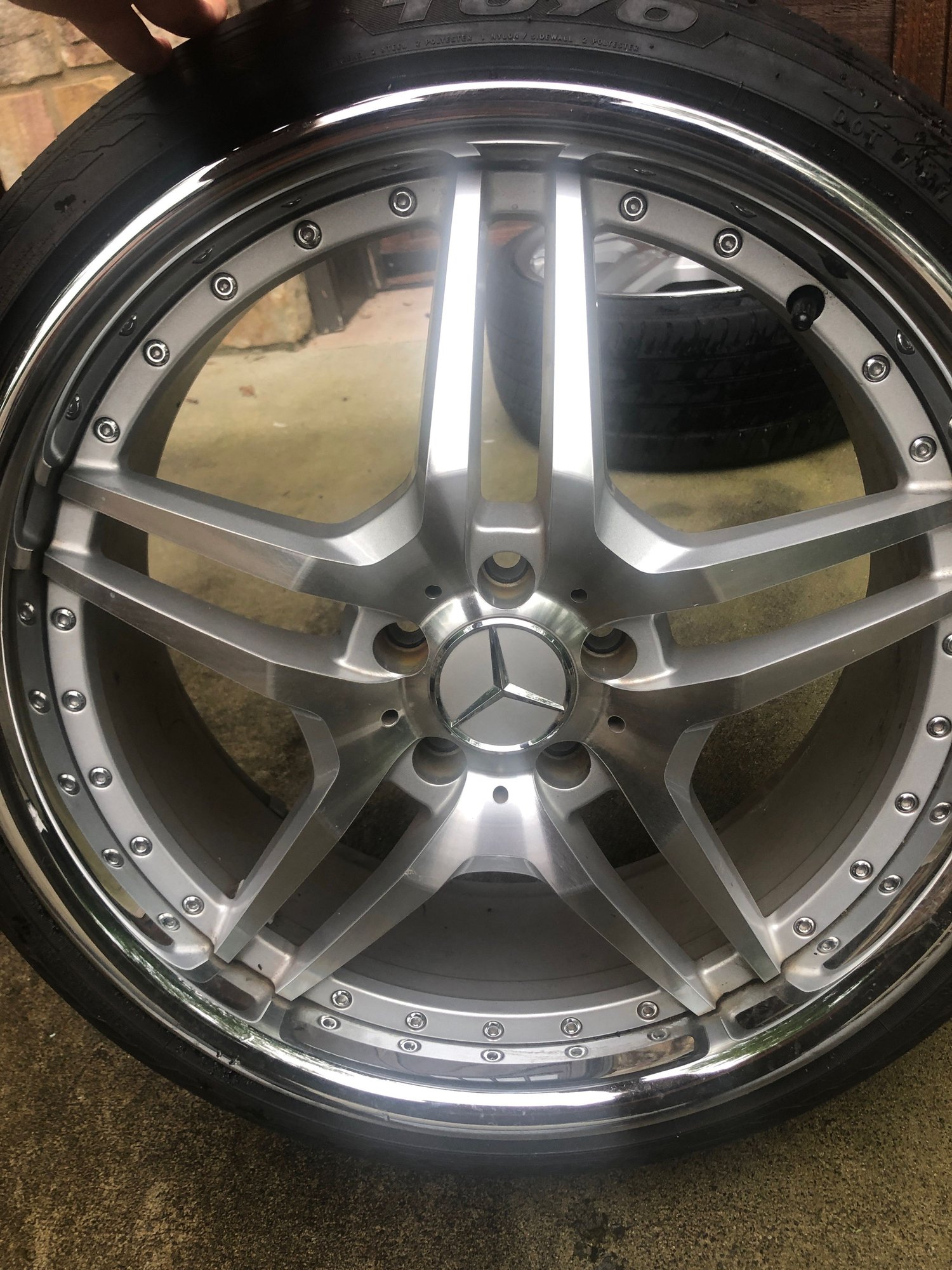 Wheels and Tires/Axles - 20" AMG replicas - Used - 2007 to 2014 Mercedes-Benz C300 - Thompson's Station, TN 37179, United States