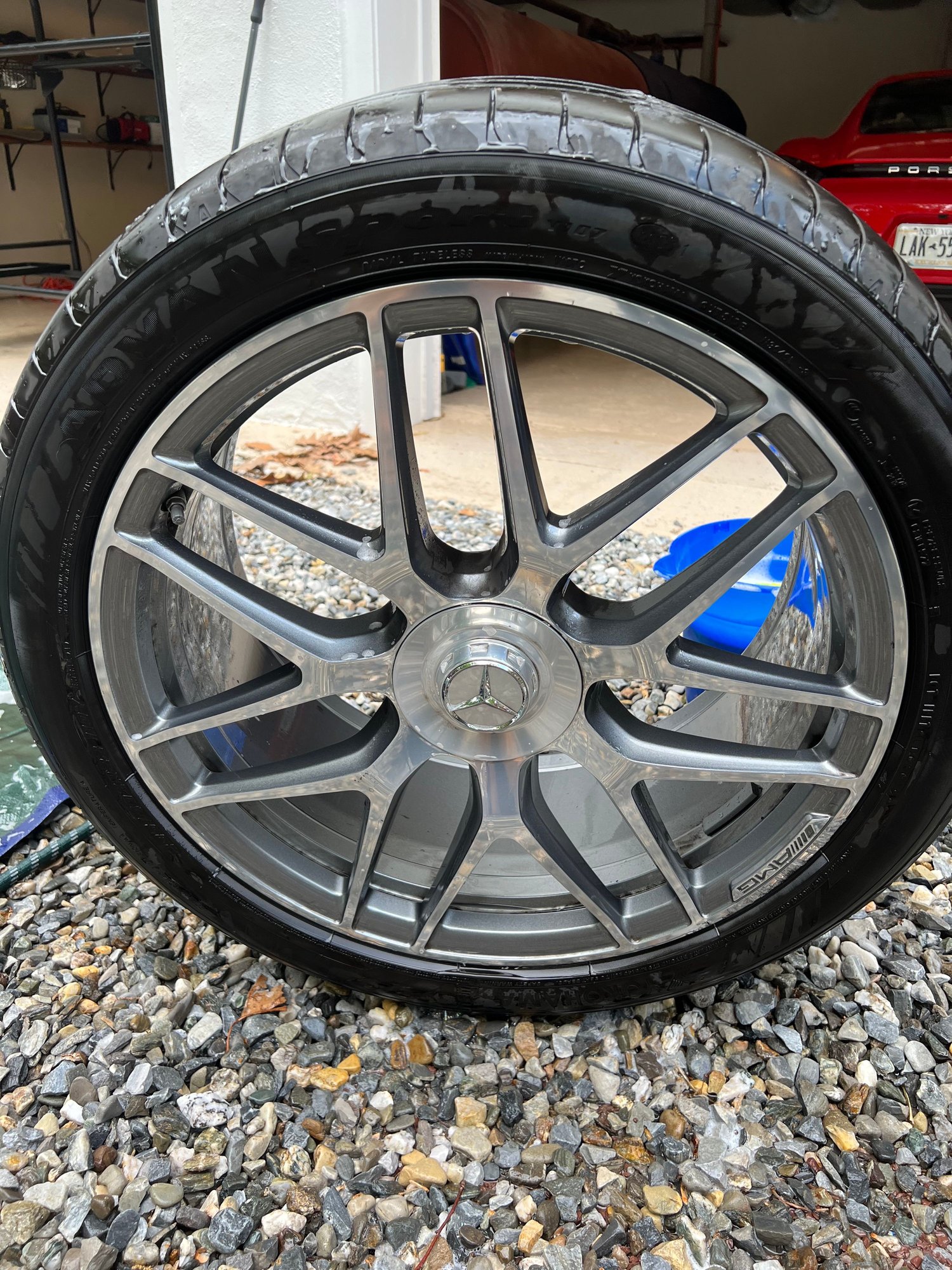 Wheels and Tires/Axles - Mercedes AMG 22” Forged Wheels and Tires from GLE 53 SUV - Used - 2020 to 2024 Mercedes-Benz GLE-Class - Pound Ridge, NY 10576, United States