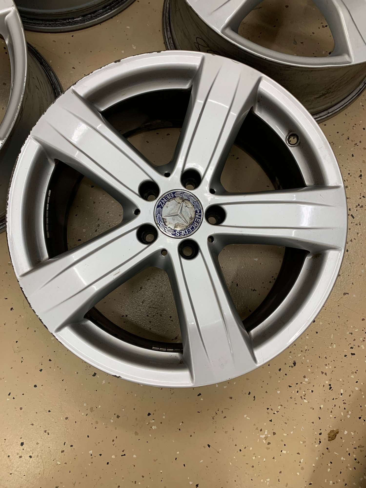 Wheels and Tires/Axles - 18” OEM Mercedes-Benz S550 Wheels - Used - 0  All Models - Chantilly, VA 20152, United States