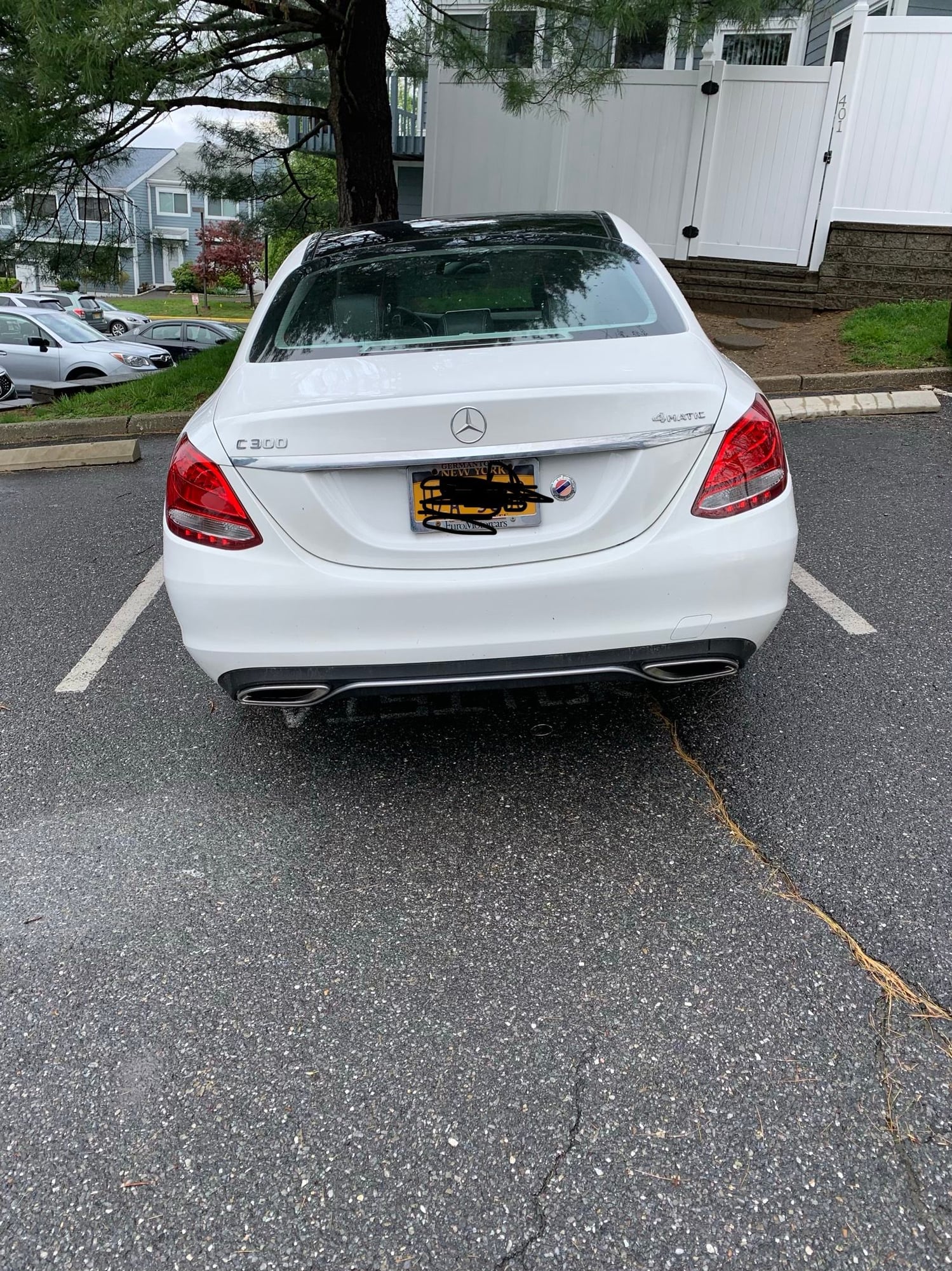 2017 Mercedes-Benz C300 - white 2017 mercedes c300 4matic lease transfer $250 per month - Used - VIN 55SWF4KB8HU209108 - 21,000 Miles - 4 cyl - AWD - Automatic - Sedan - White - Mount Kisco, NY 10549, United States