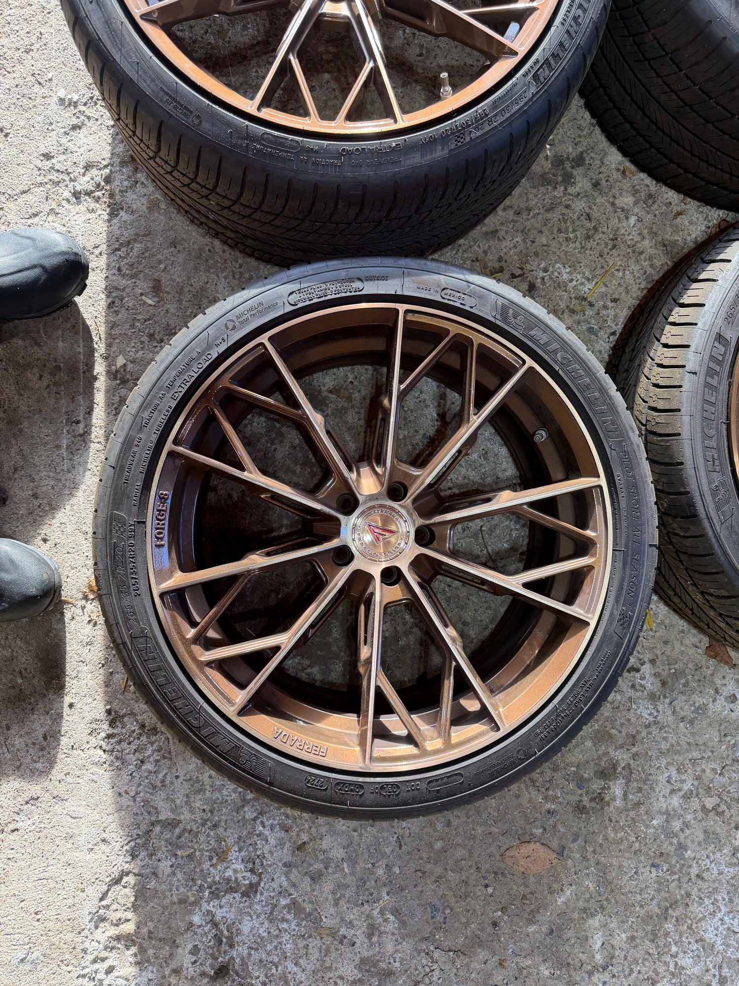 Wheels and Tires/Axles - Ferrada FR11 Wheels with Michelin Pilot All Season 4 Tires - Used - 0  All Models - Remsen, NY 13438, United States