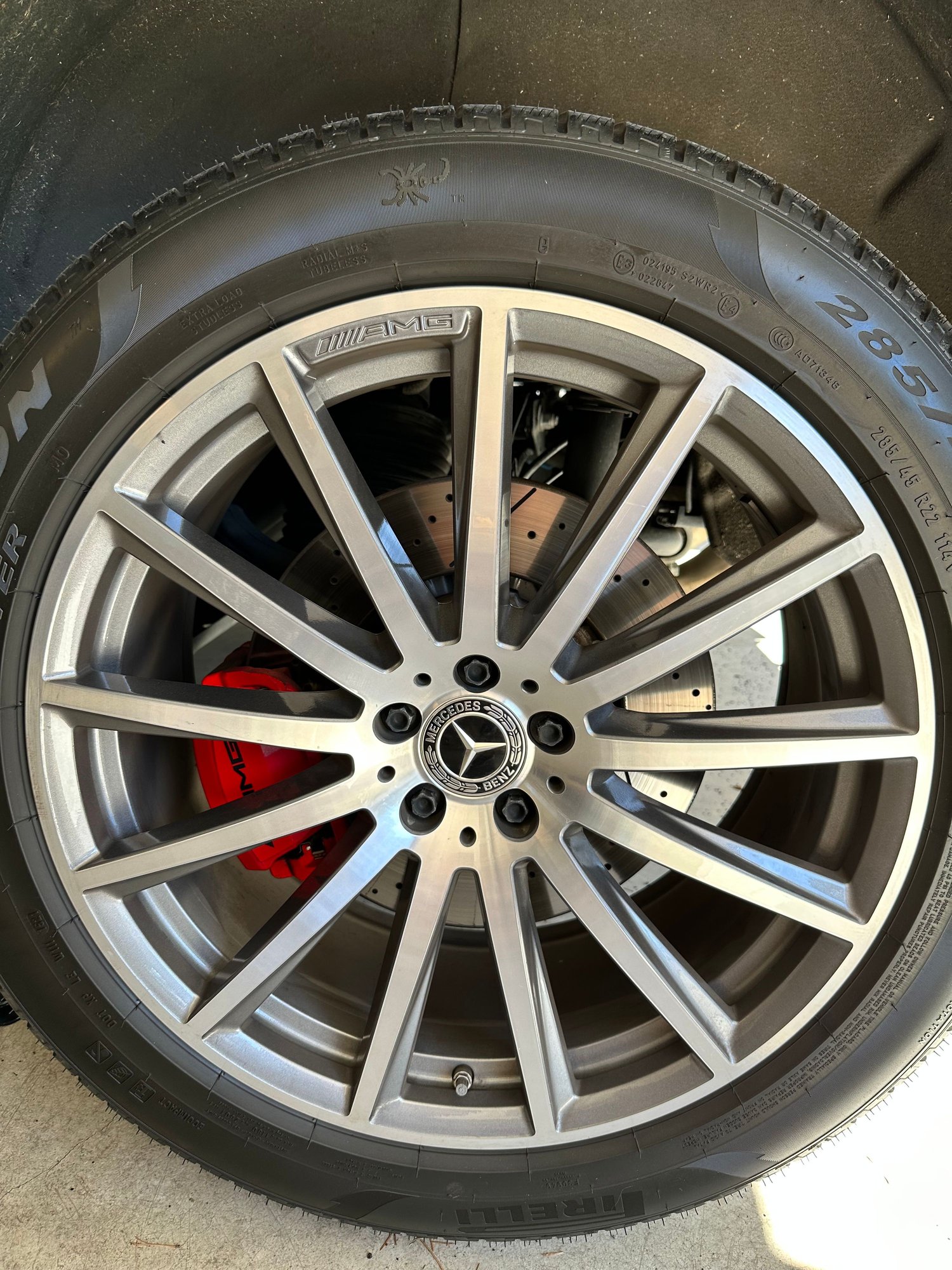 Wheels and Tires/Axles - 22” AMG Winter Wheels and Tires (285/45/R22) (barely used) - Used - All Years Mercedes-Benz All Models - Seattle, WA 98199, United States