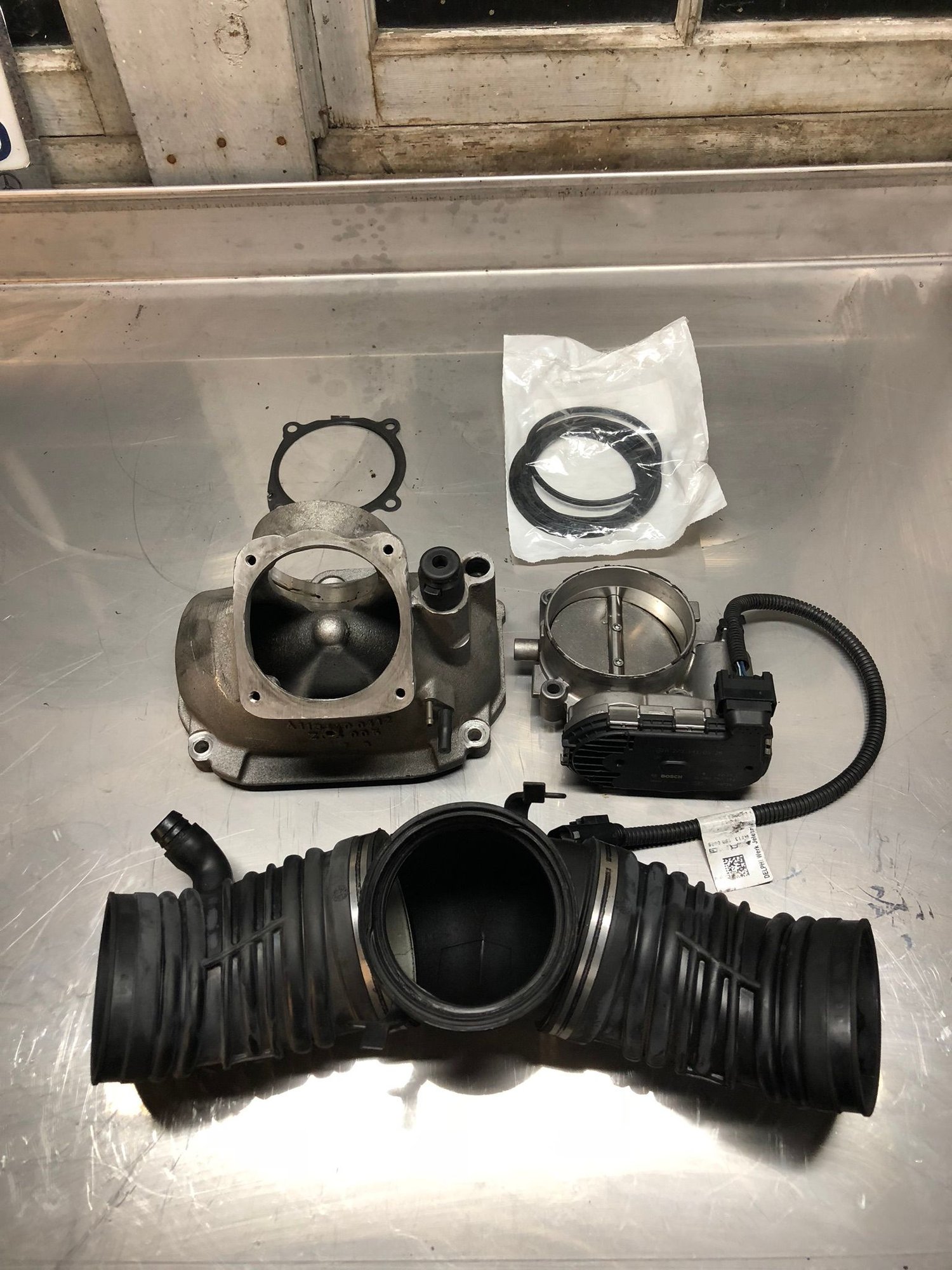 Engine - Power Adders - 82mm Throttle Body Kit - Used - 2003 to 2006 Mercedes-Benz E55 AMG - Portland, OR 97213, United States