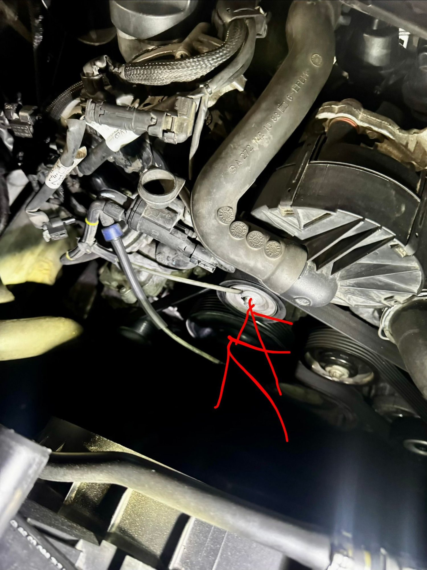 Make sure you don�t leave vacuum lines near the engine belt! Good news is you�ll know immediately that something is wrong!