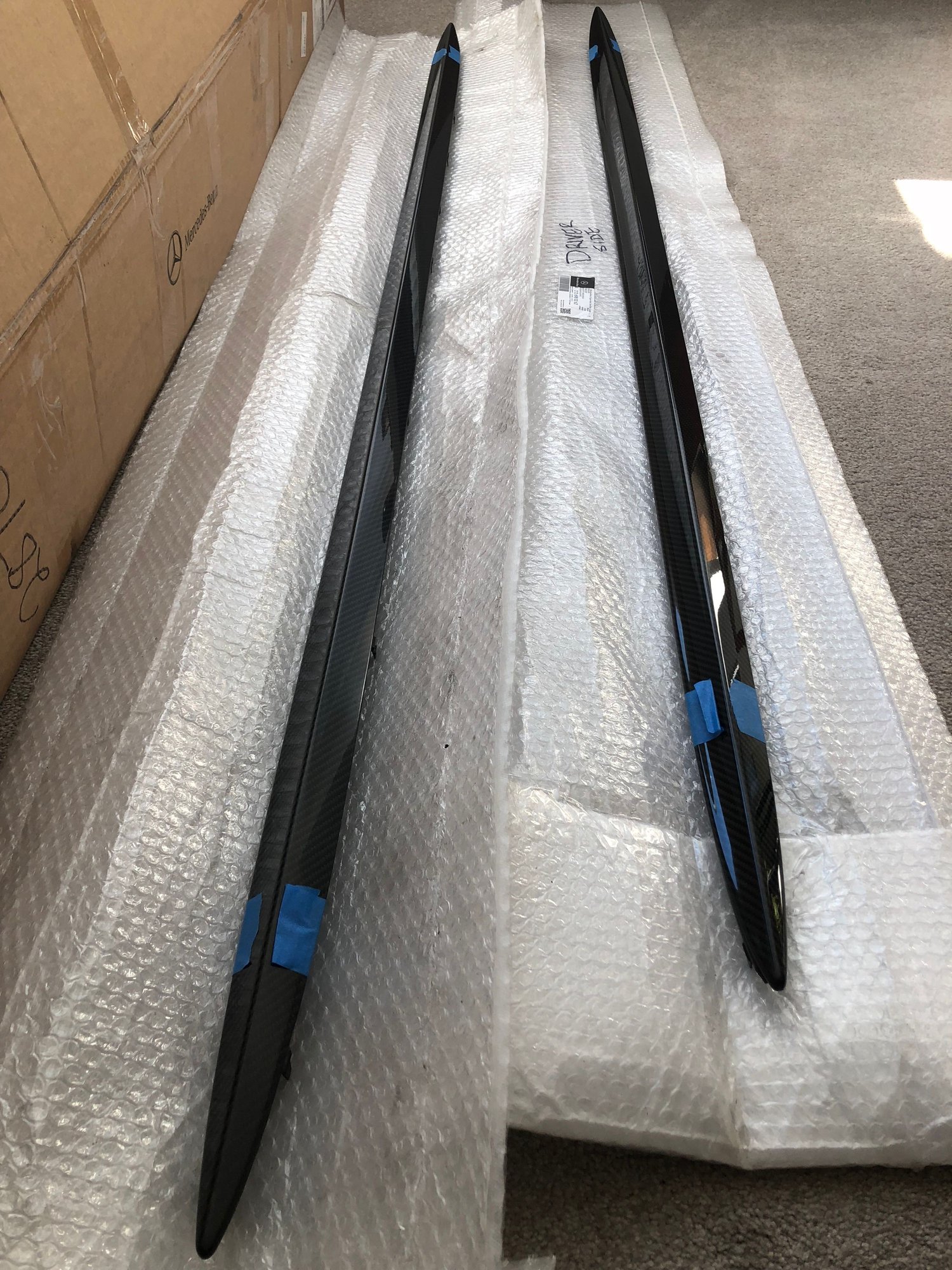 Exterior Body Parts - Carbon side sills - for E63s w212 - Used - 2014 to 2016 Mercedes-Benz E63 AMG S - Vancouver, BC V6Z2Y2, Canada