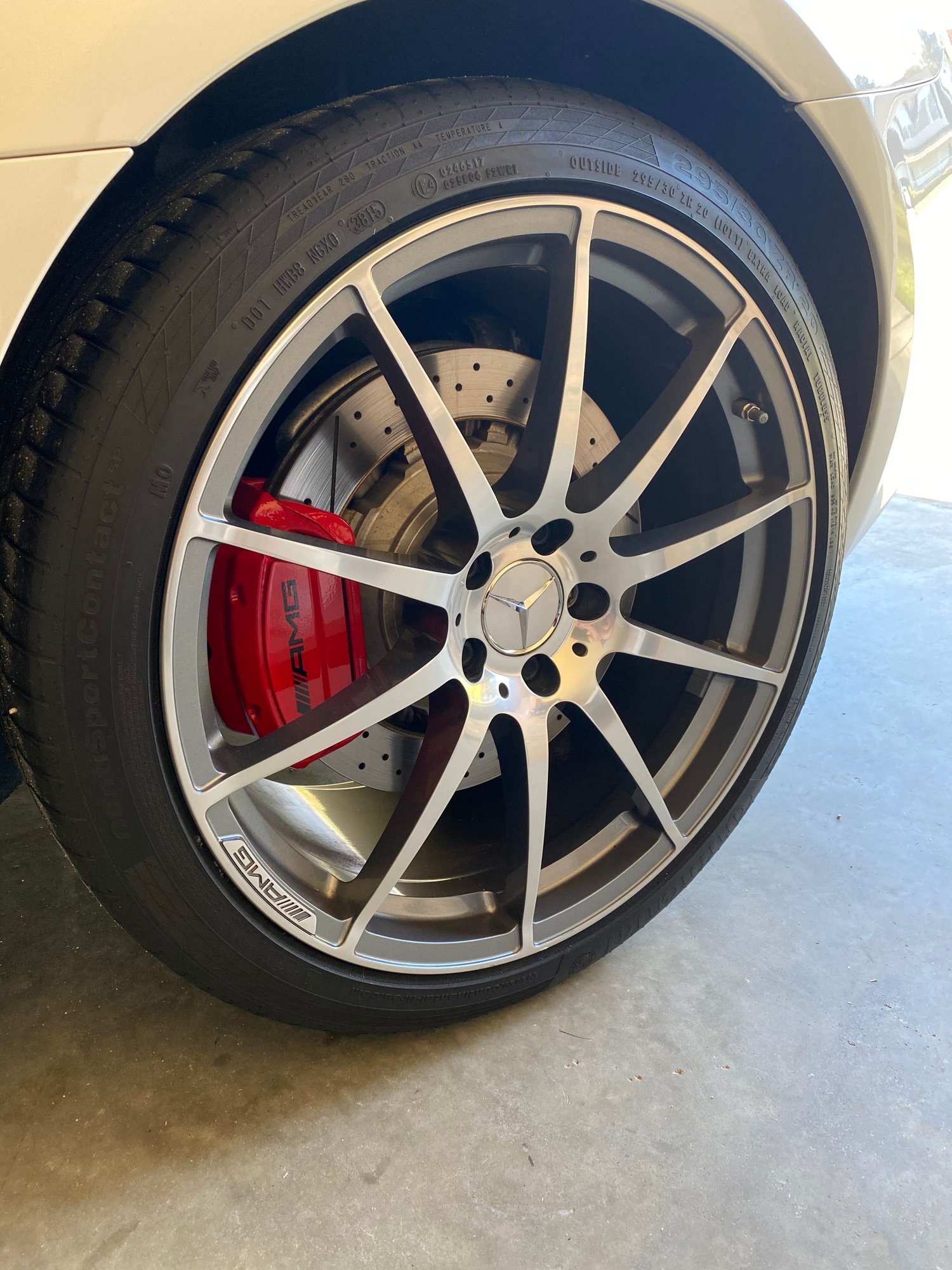 Wheels and Tires/Axles - 19/20 AMG GTS 10-Spoke with Continental ContiSportContact 5P - Used - 2016 to 2020 Mercedes-Benz All Models - Raeford, NC 28376, United States