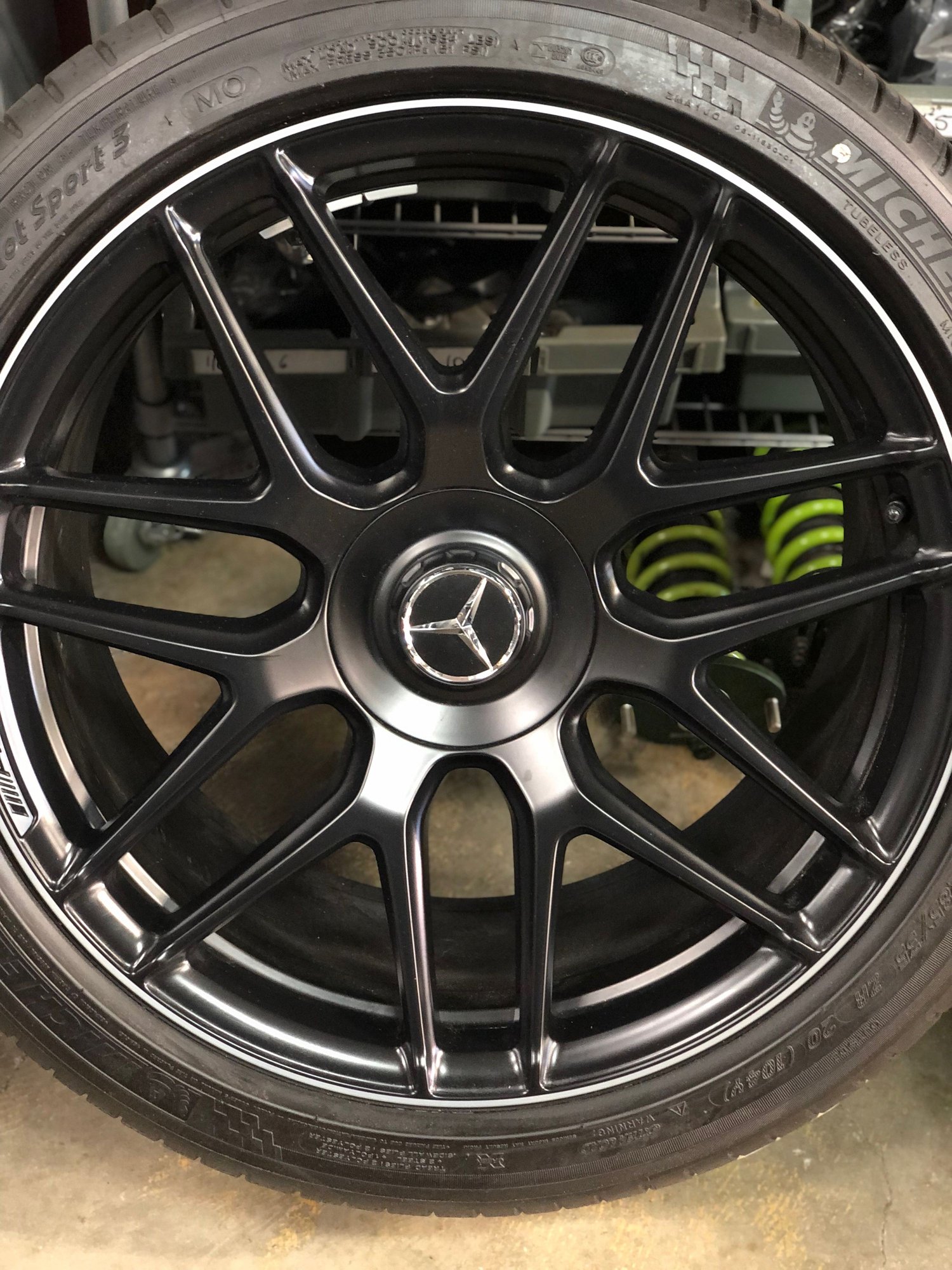 Wheels and Tires/Axles - Mercedes S63 AMG Coupe OEM 20" Forges wheels & Tires - Used - Tampa, FL 33624, United States