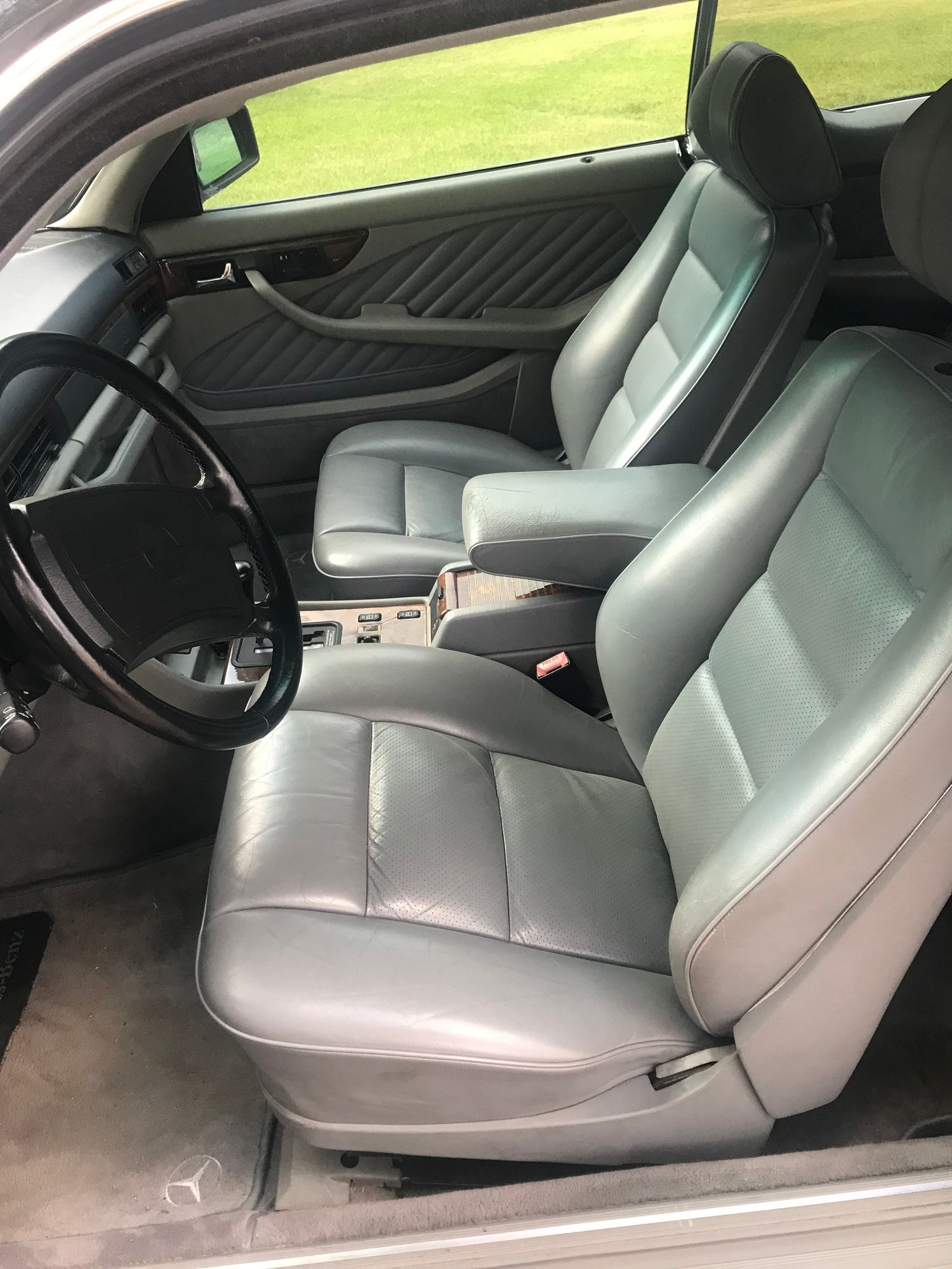1991 Mercedes-Benz 560SEC - 1991 MB 560SEC - Used - VIN WDBCA45E2MA579884 - 66,000 Miles - 8 cyl - 2WD - Automatic - Coupe - Gray - Stephenville, TX 76401, United States