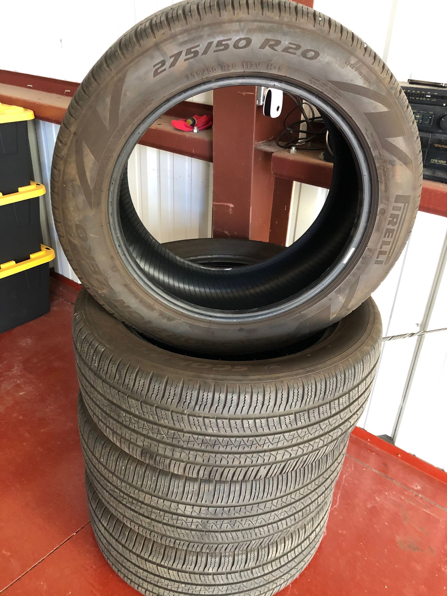 Wheels and Tires/Axles - Like New - (4) Pirelli Scorpion Zero All Season Tires 275/50R20 - Used - All Years Mercedes-Benz G550 - All Years Mercedes-Benz G500 - All Years Mercedes-Benz G63 AMG - Novato, CA 94945, United States