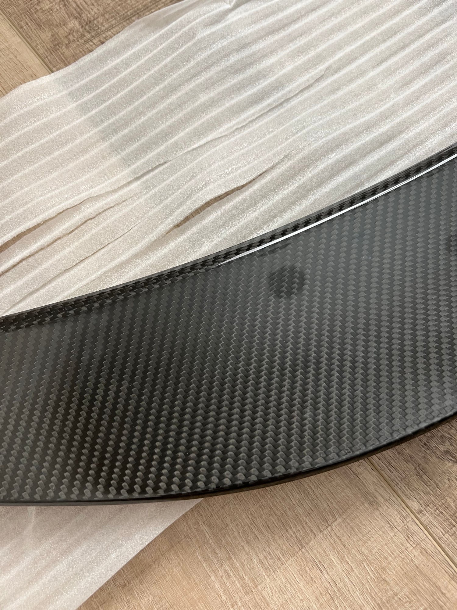 Exterior Body Parts - RW carbon fiber spoiler - Used - 2015 to 2021 Mercedes-Benz C63 AMG S - 2015 to 2021 Mercedes-Benz C63 AMG - 2015 to 2021 Mercedes-Benz C300 - 2015 to 2021 Mercedes-Benz C43 AMG - Yorba Linda, CA 92886, United States