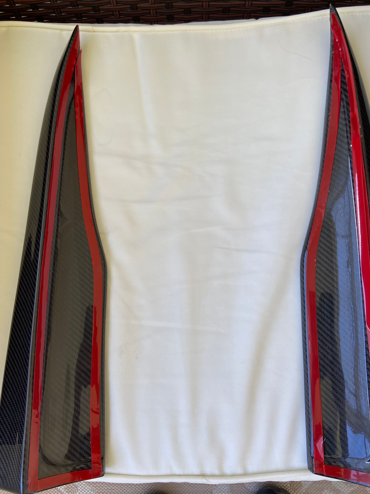 Exterior Body Parts - W204 C63 carbon fiber rear splitters - New - 2012 to 2015 Mercedes-Benz C63 AMG - Poughkeepsie, NY 12603, United States