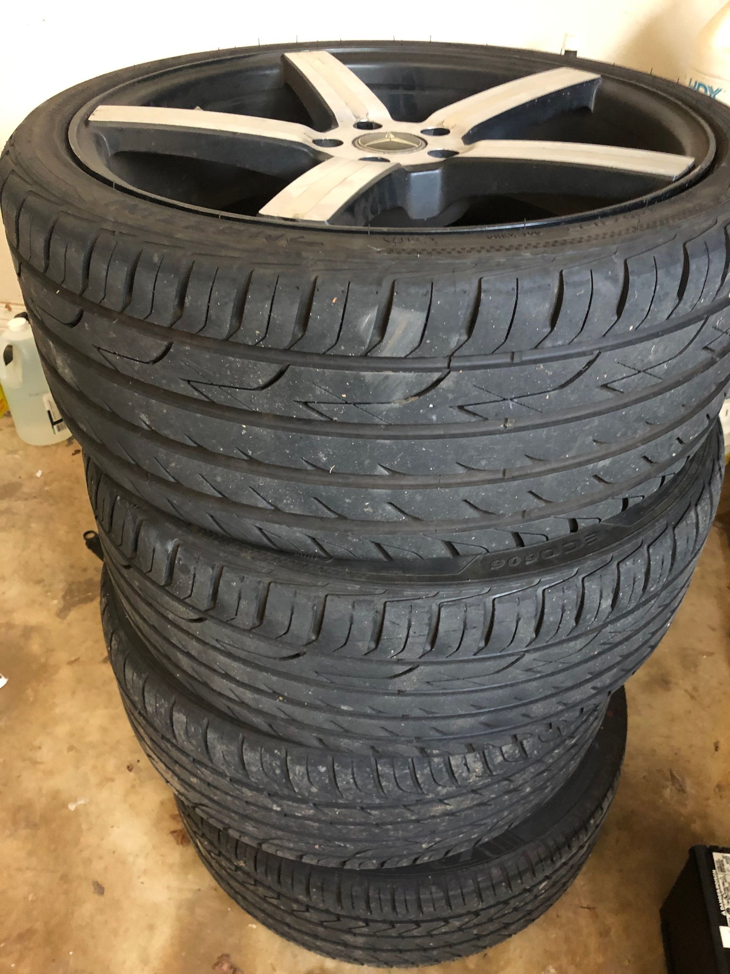 Wheels and Tires/Axles - 20 in rims with 255/35/20 Mazzini tires - Used - 2000 to 2009 Mercedes-Benz SL500 - Benton, LA 71006, United States