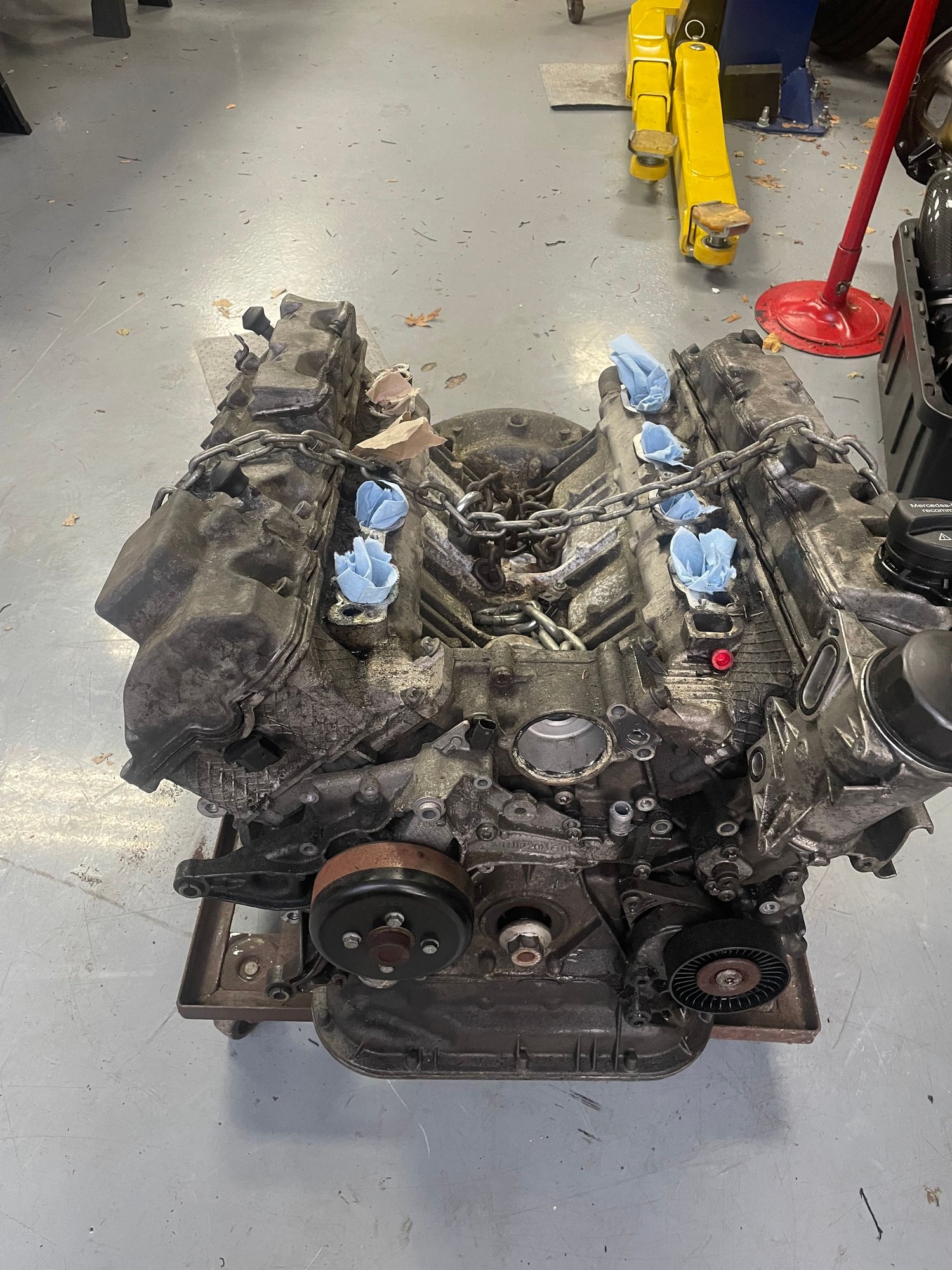 Engine - Complete - M113K longblock for sale ,80k miles ,stock never modded - Used - 2003 to 2008 Mercedes-Benz E55 AMG - Huntington, NY 11746, United States