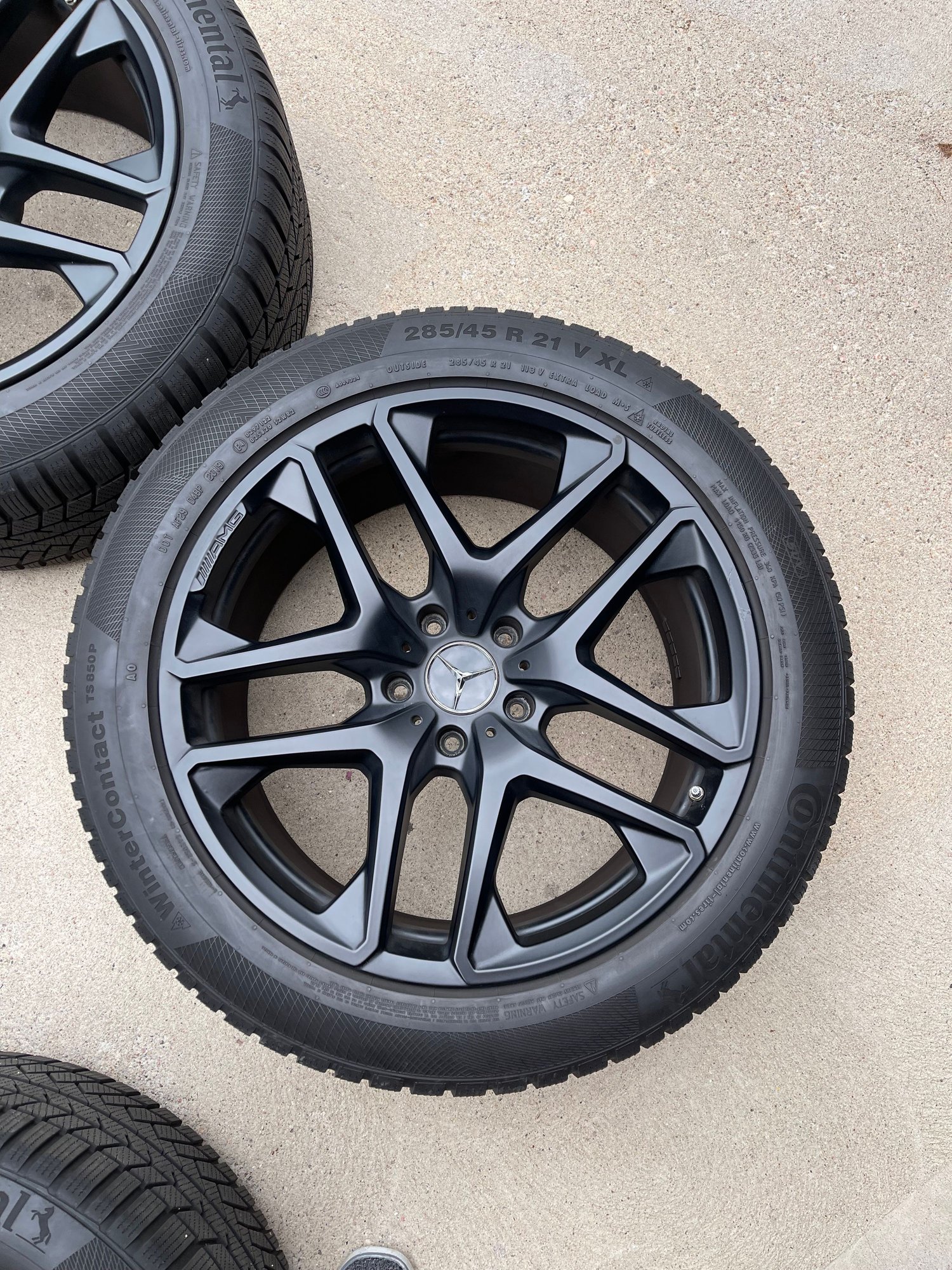 Wheels and Tires/Axles - OEM 21” G63 (will fit G550) winter tires and wheels.  Continental... - Used - 2019 to 2024 Mercedes-Benz G63 AMG - Fort Collins, CO 80528, United States