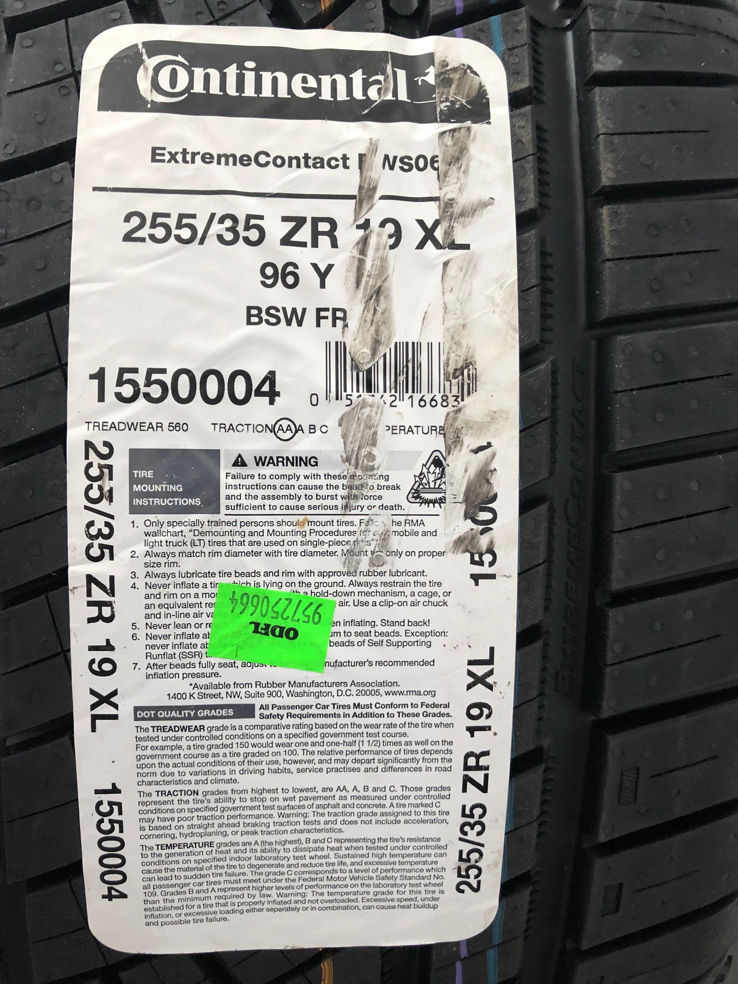 Wheels and Tires/Axles - FS: Brand New Continental Extreme Contact Tires (255/35/19 & 275/35/19) - New - 2015 to 2020 Mercedes-Benz C63 AMG - Cincinnati, OH 45226, United States