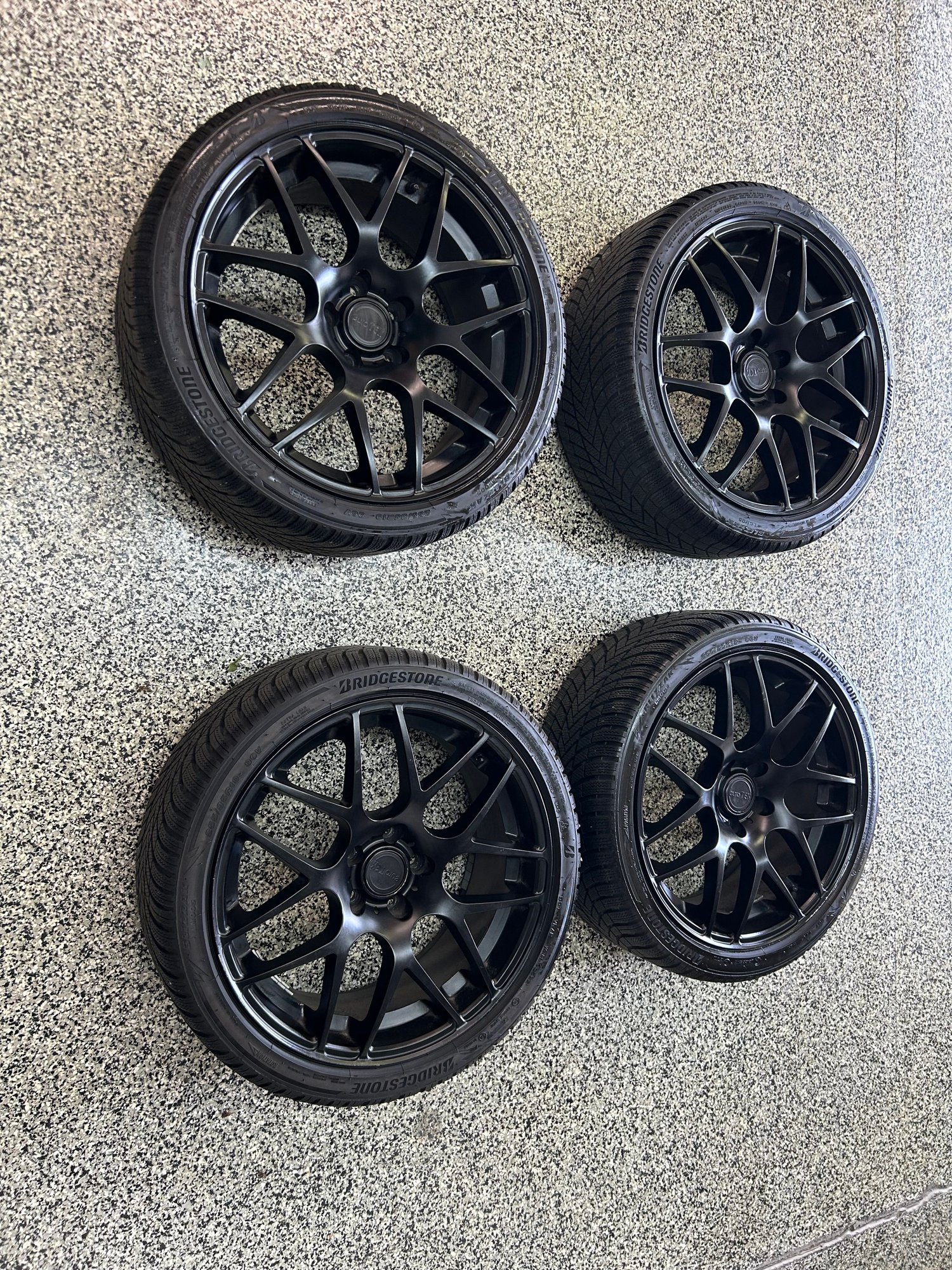 Wheels and Tires/Axles - 19x8.5 Eurotech Wheels & Blizzack Tires - Fits W212 E63 And Others - Used - -1 to 2025  All Models - Wichita, KS 67226, United States